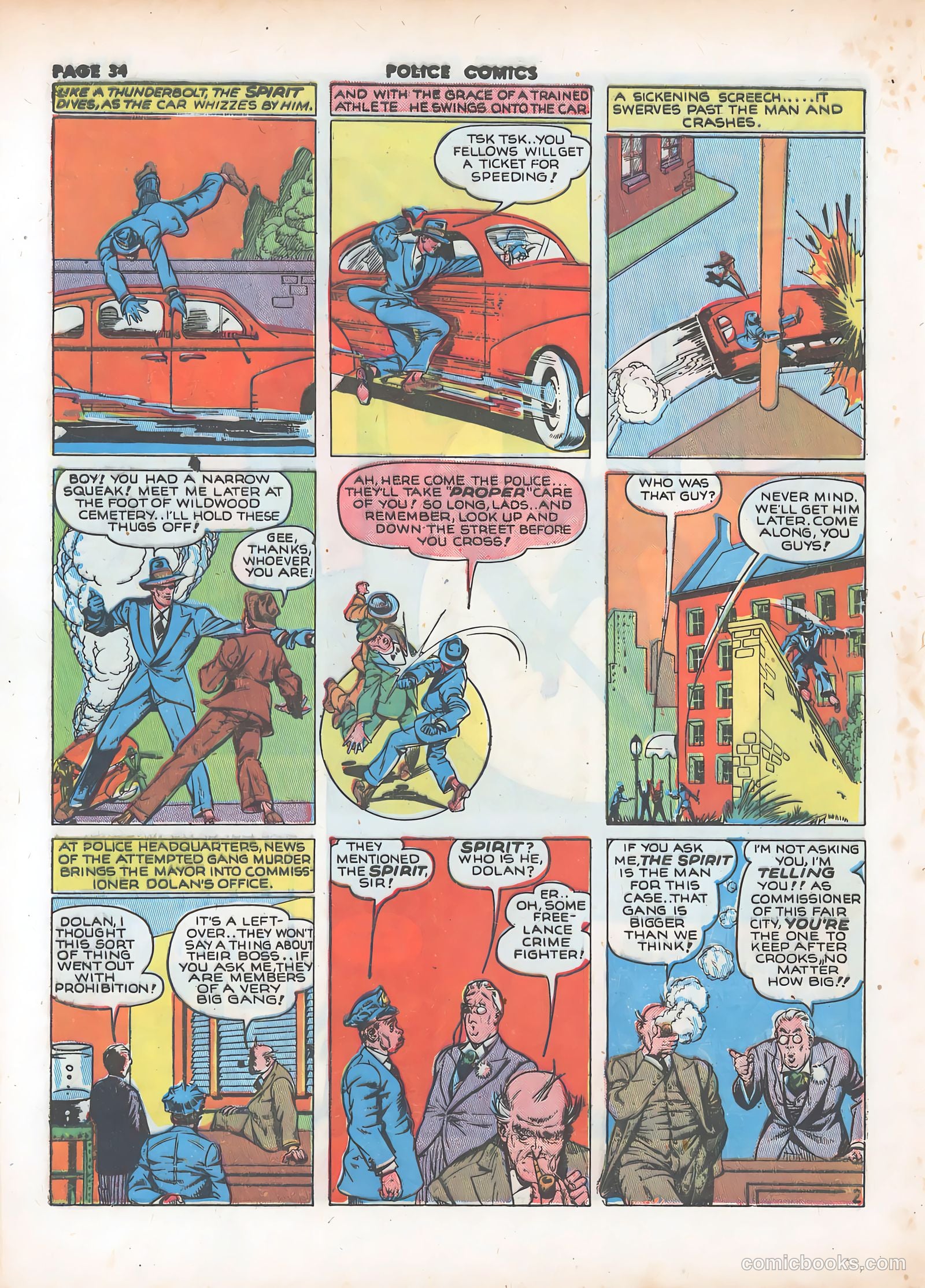 Police Comics #18 (1943) — page 36 of 68