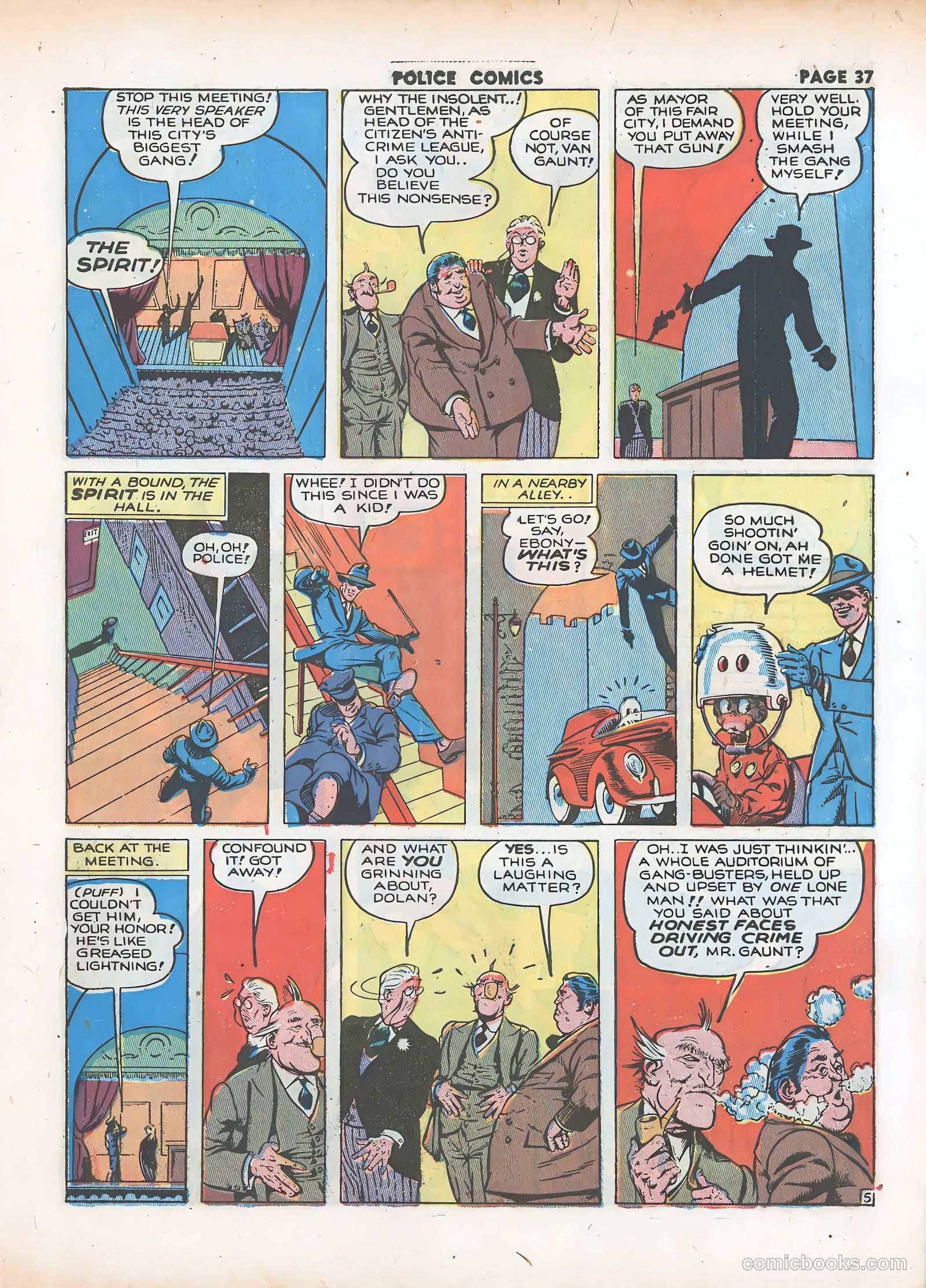 Police Comics #18 (1943) — page 39 of 68