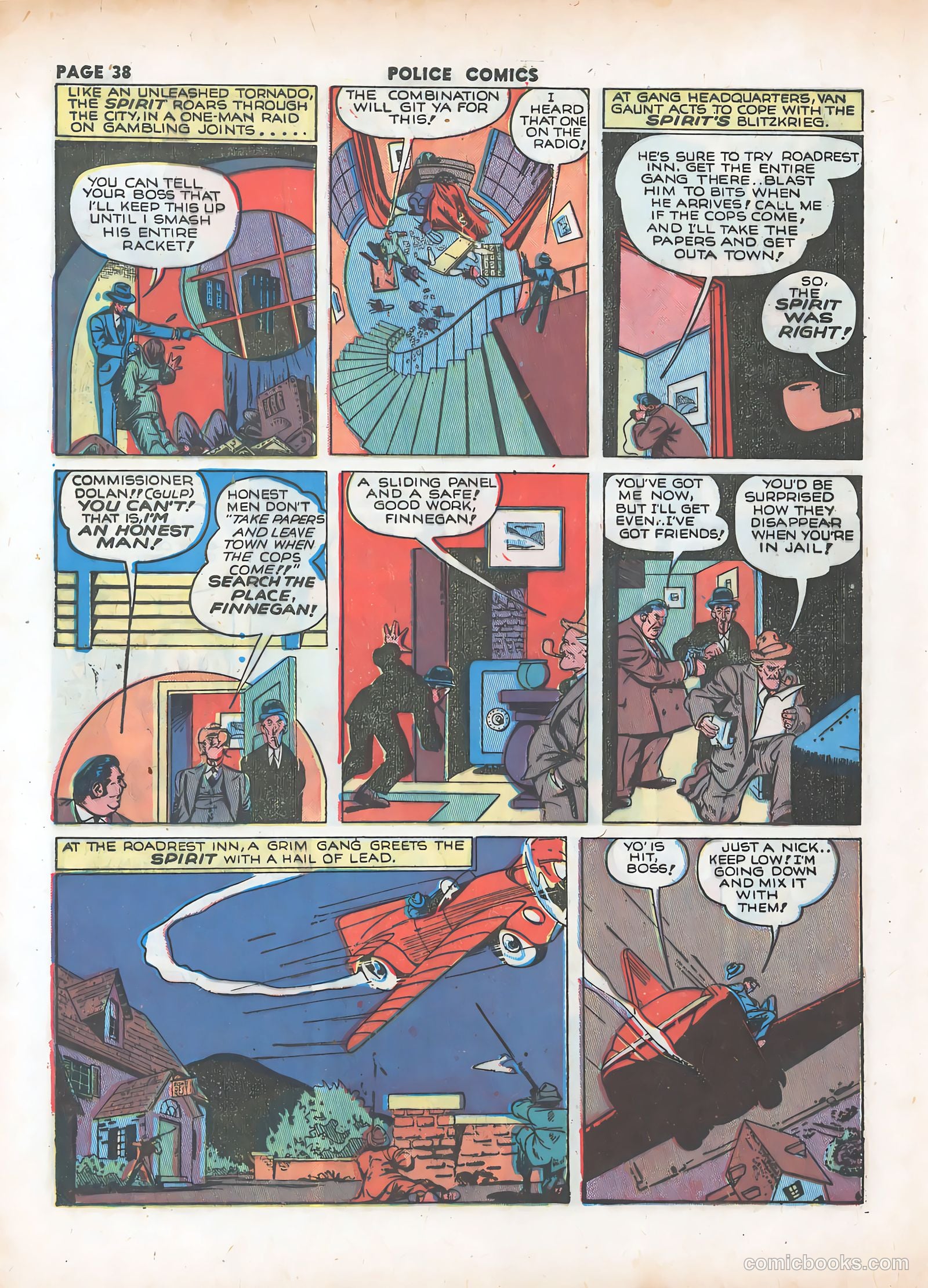 Police Comics #18 (1943) — page 40 of 68