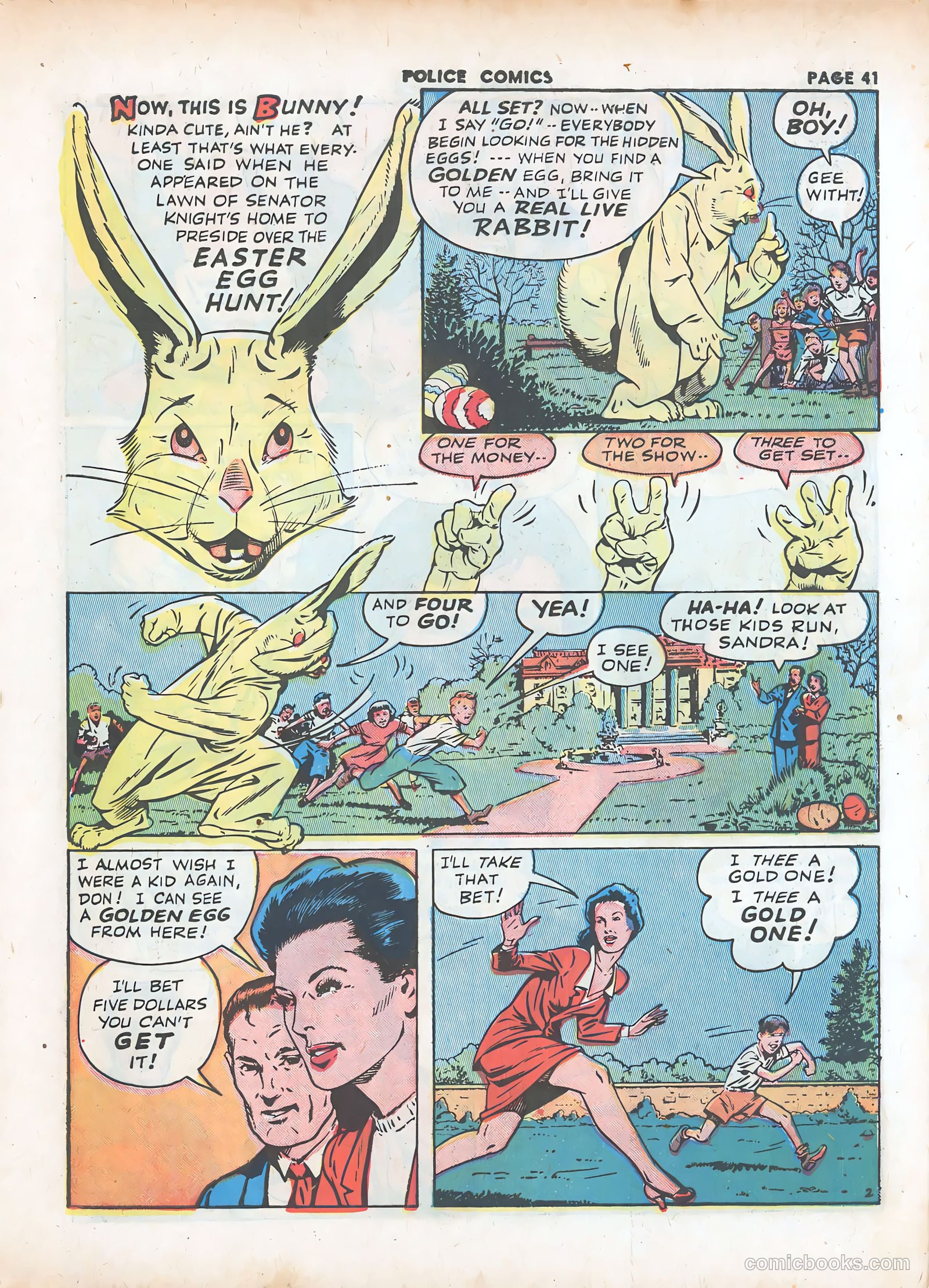 Police Comics #18 (1943) — page 43 of 68