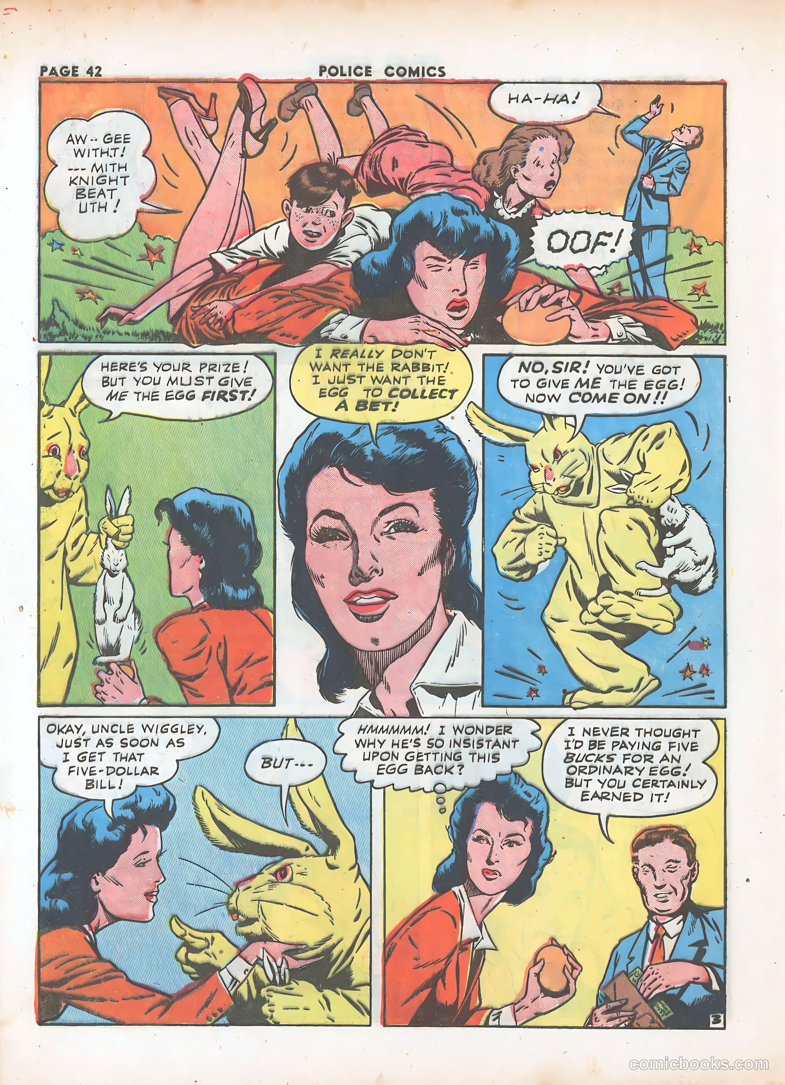 Police Comics #18 (1943) — page 44 of 68
