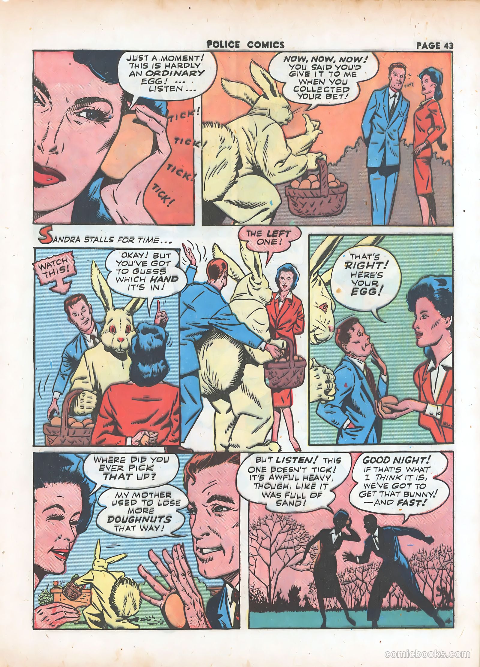 Police Comics #18 (1943) — page 45 of 68