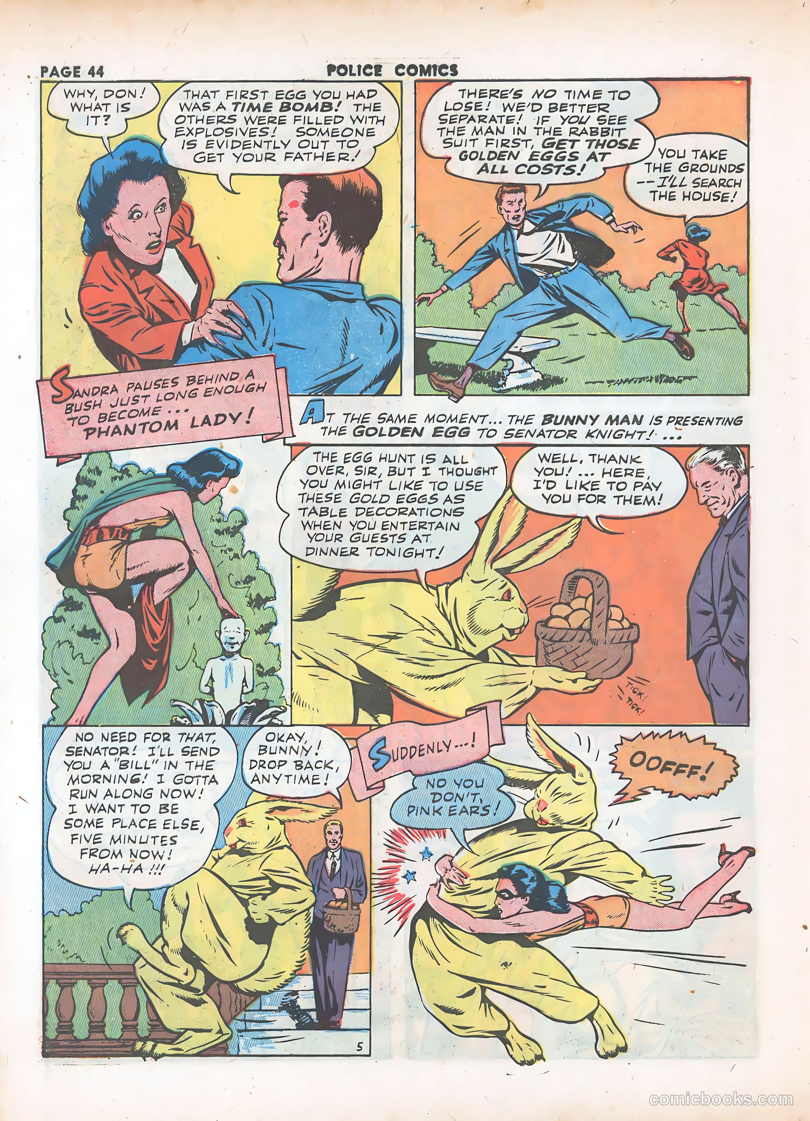 Police Comics #18 (1943) — page 46 of 68
