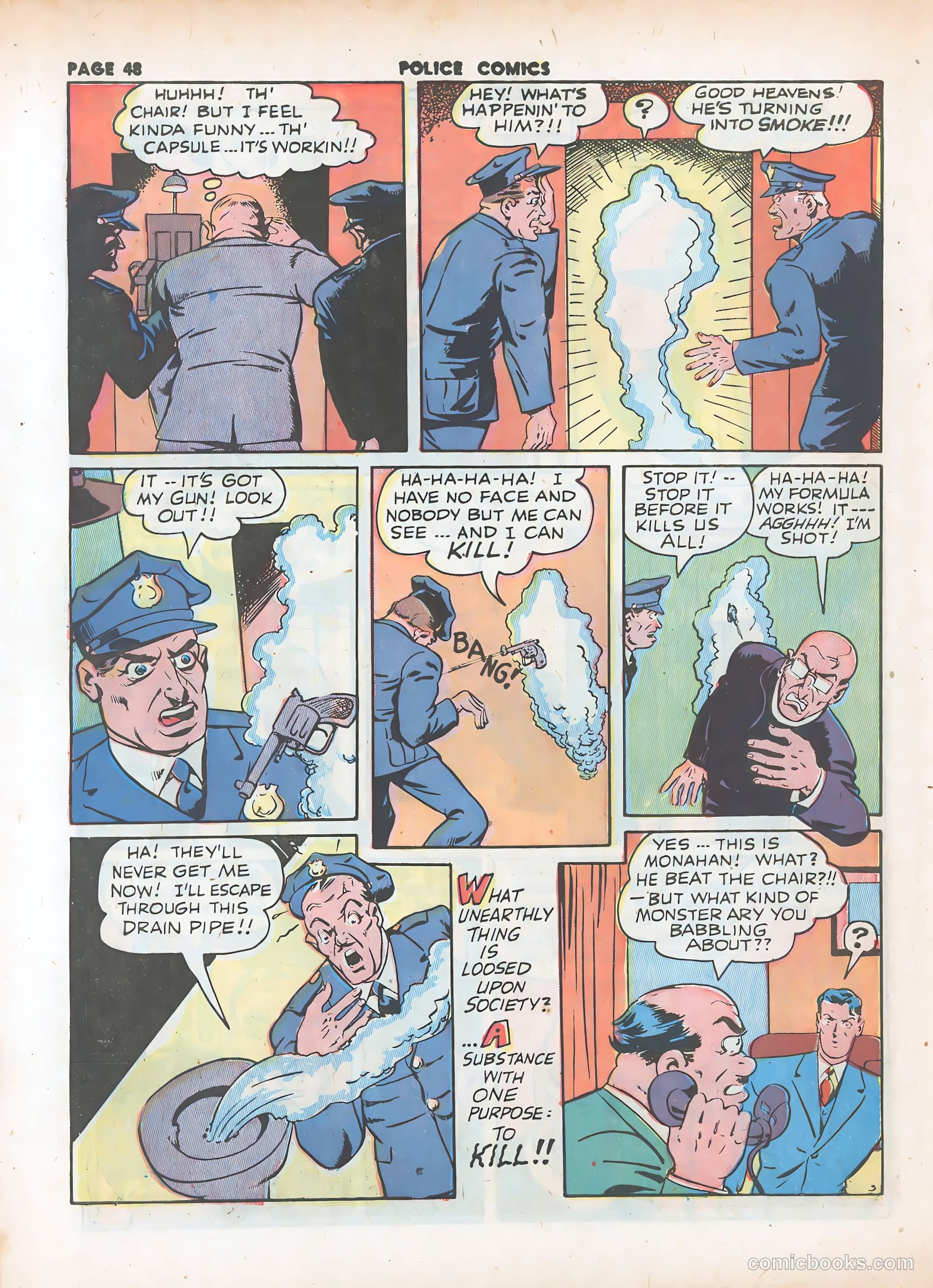 Police Comics #18 (1943) — page 50 of 68