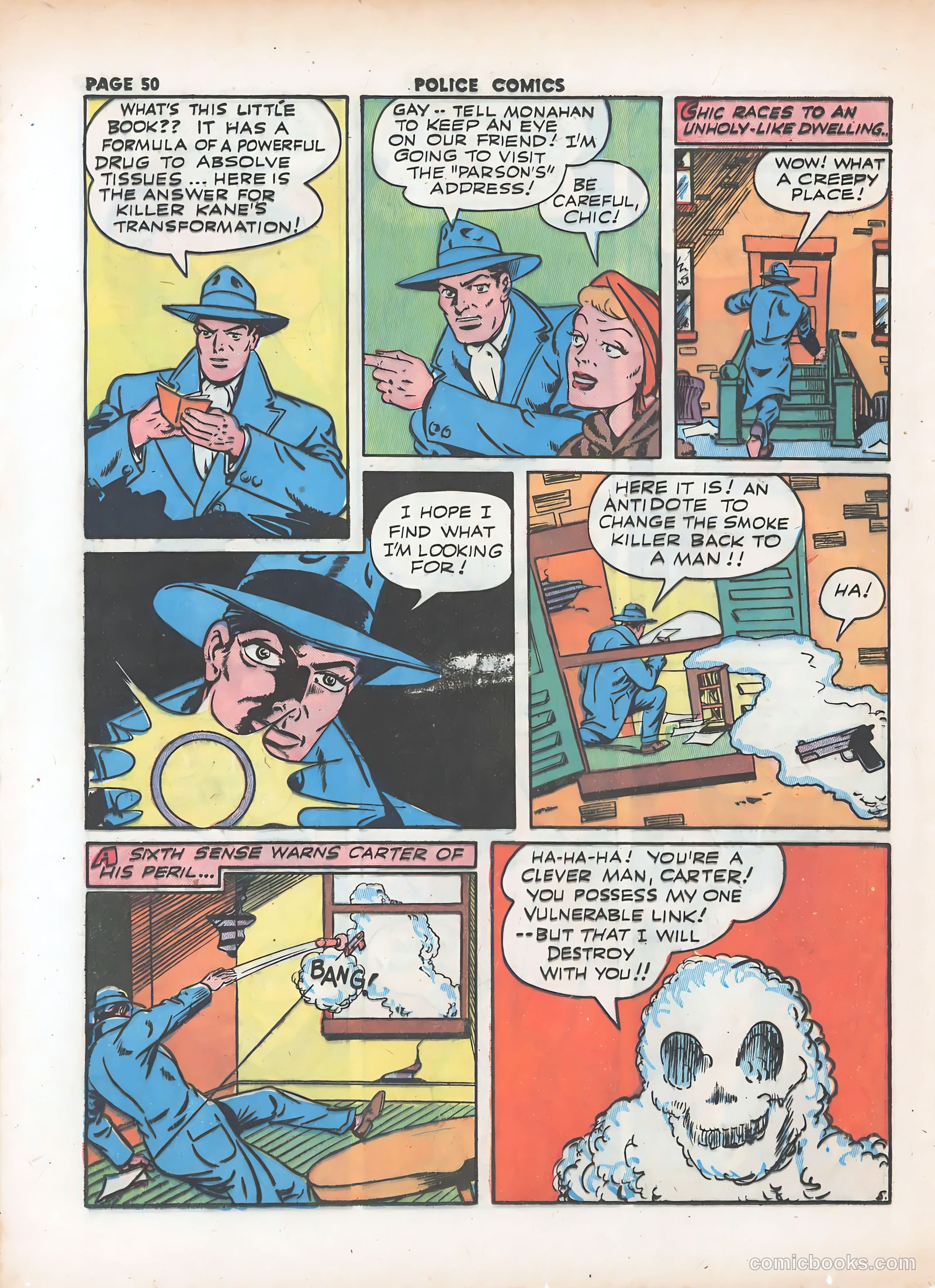 Police Comics #18 (1943) — page 52 of 68