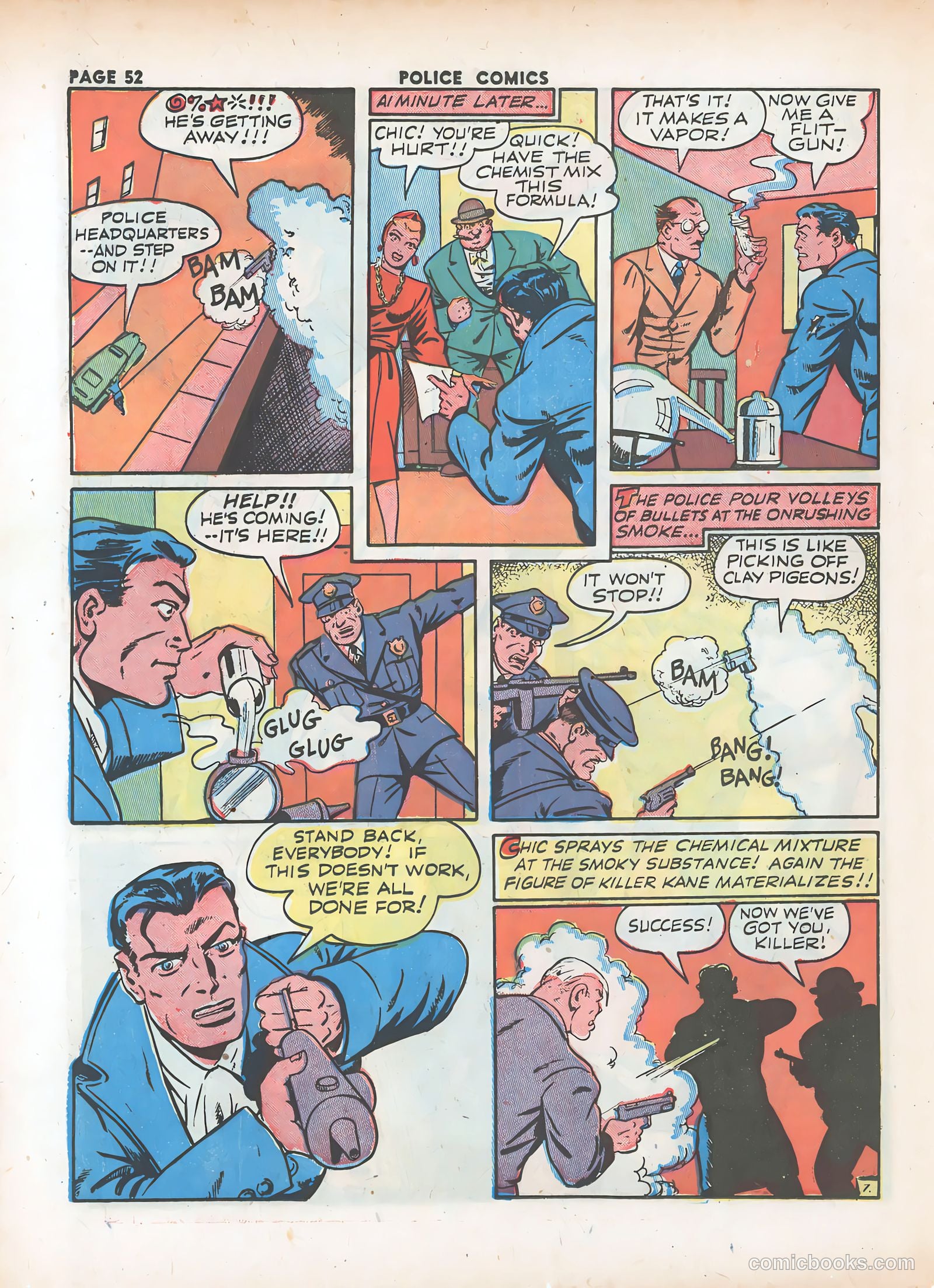 Police Comics #18 (1943) — page 54 of 68