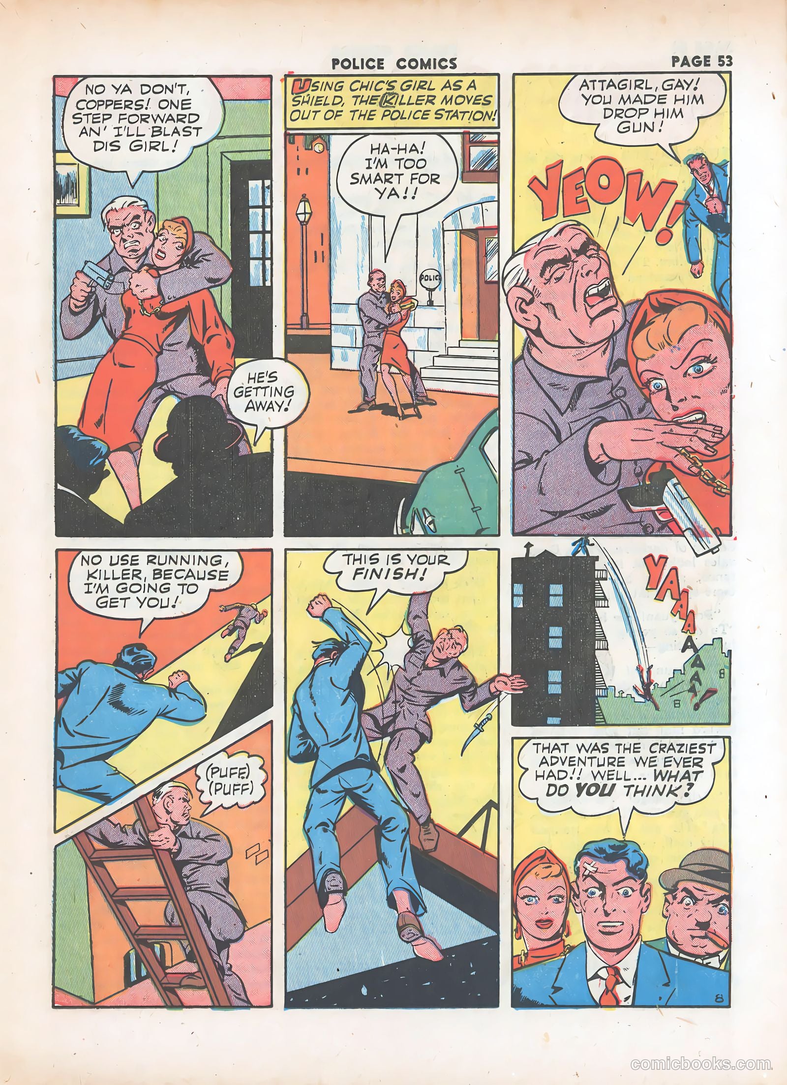 Police Comics #18 (1943) — page 55 of 68