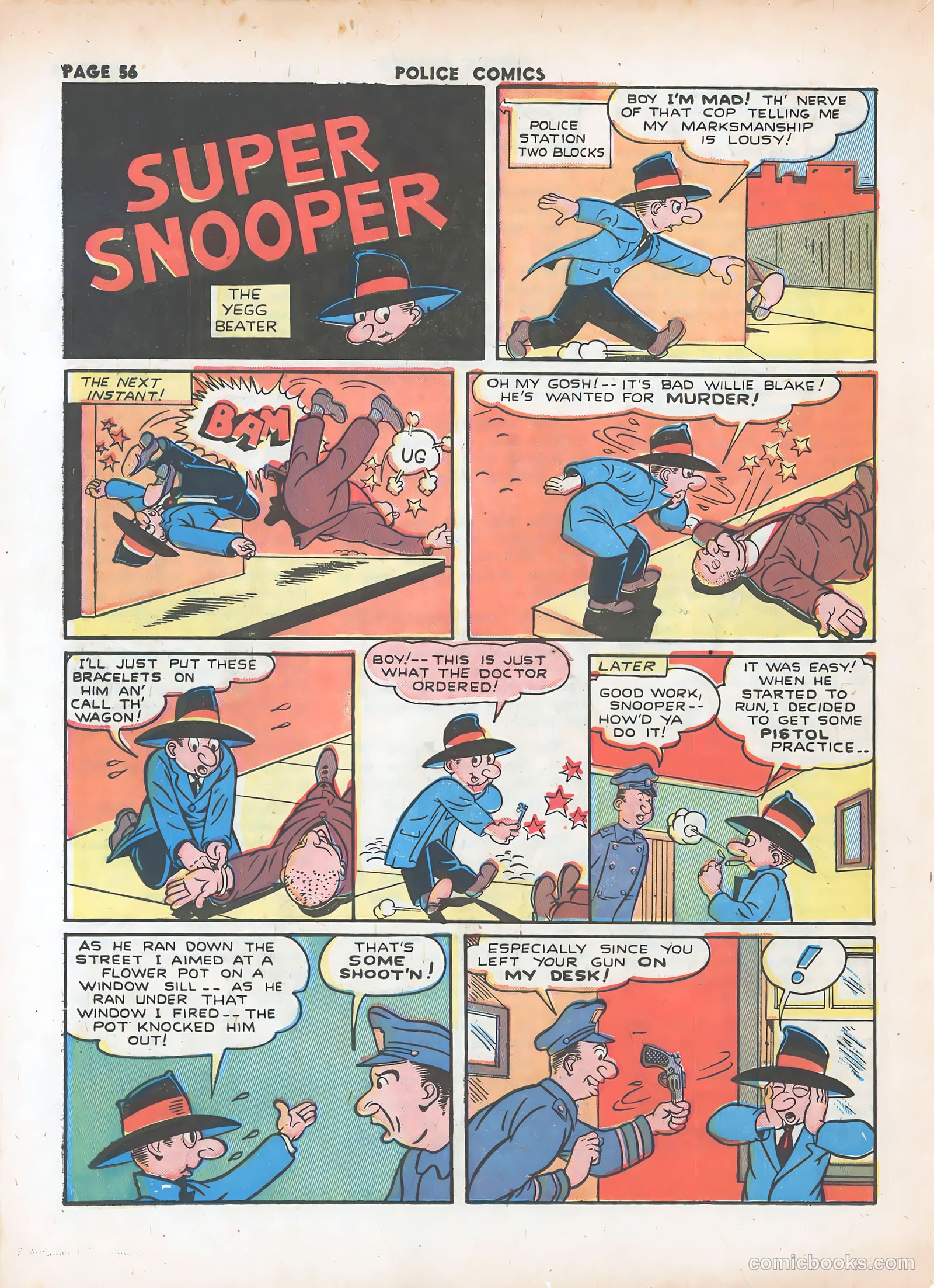 Police Comics #18 (1943) — page 58 of 68