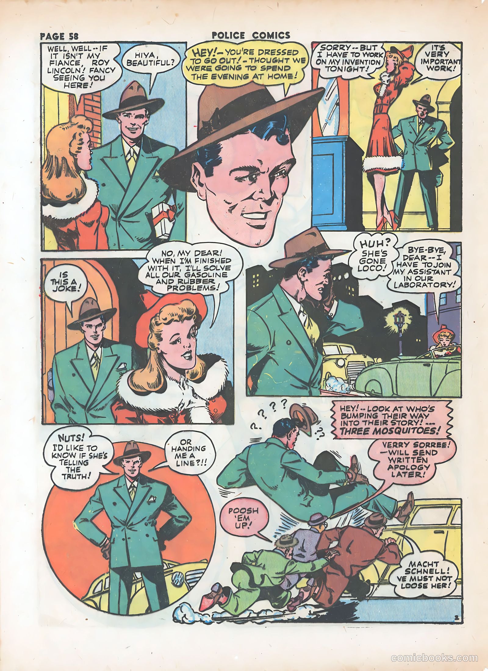 Police Comics #18 (1943) — page 60 of 68