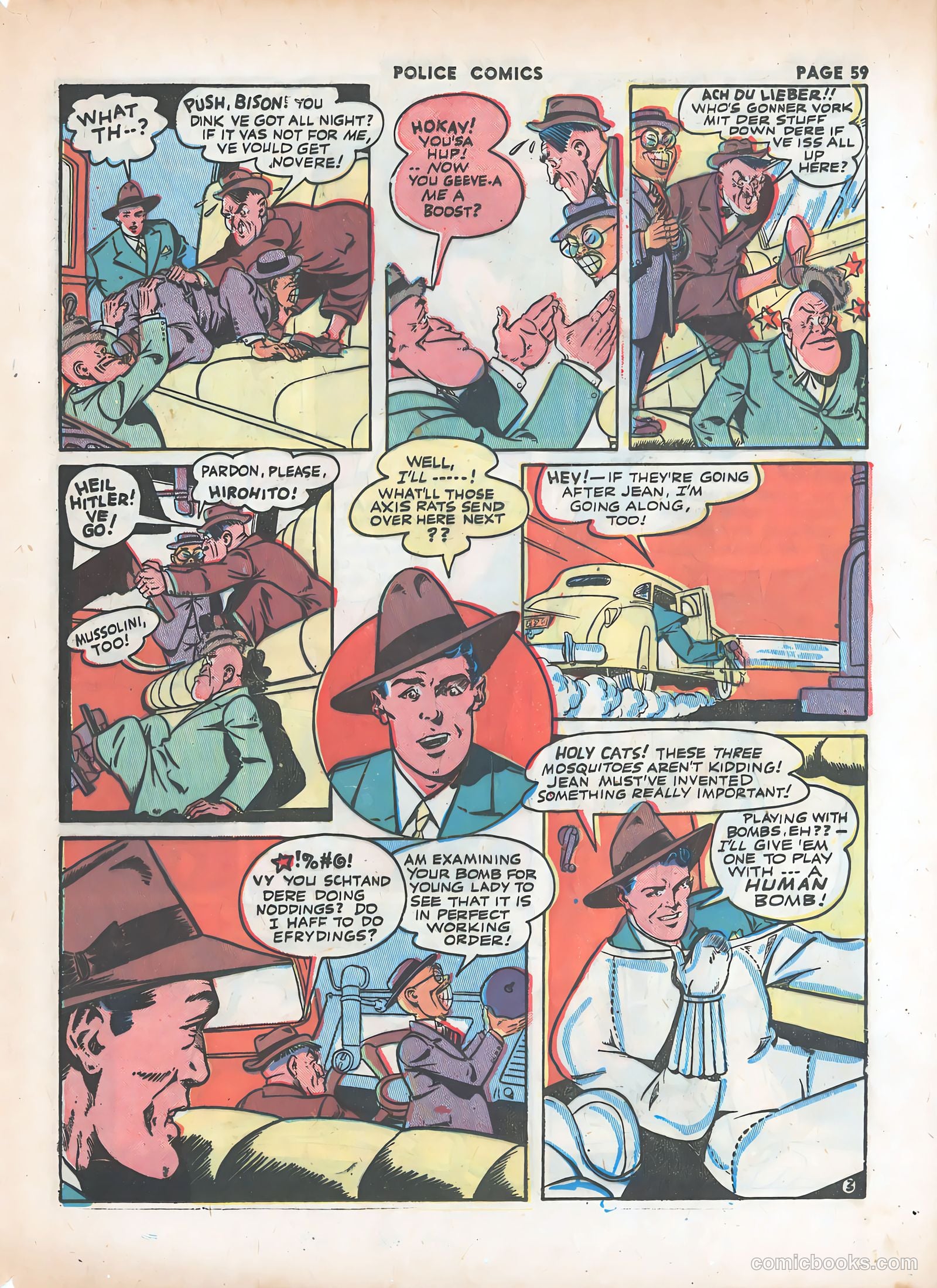 Police Comics #18 (1943) — page 61 of 68