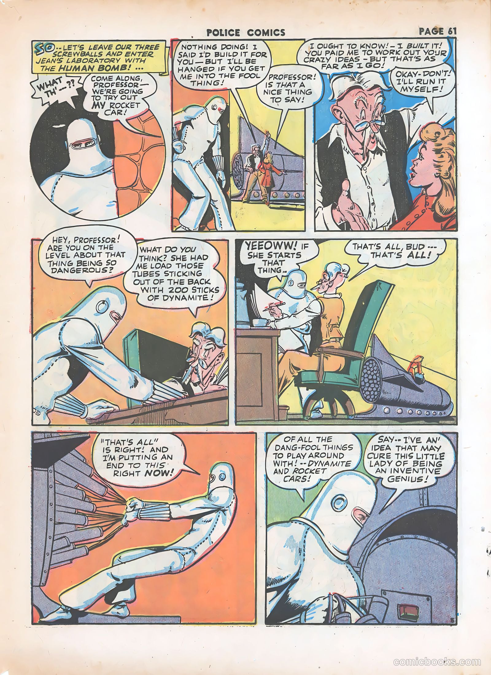 Police Comics #18 (1943) — page 63 of 68