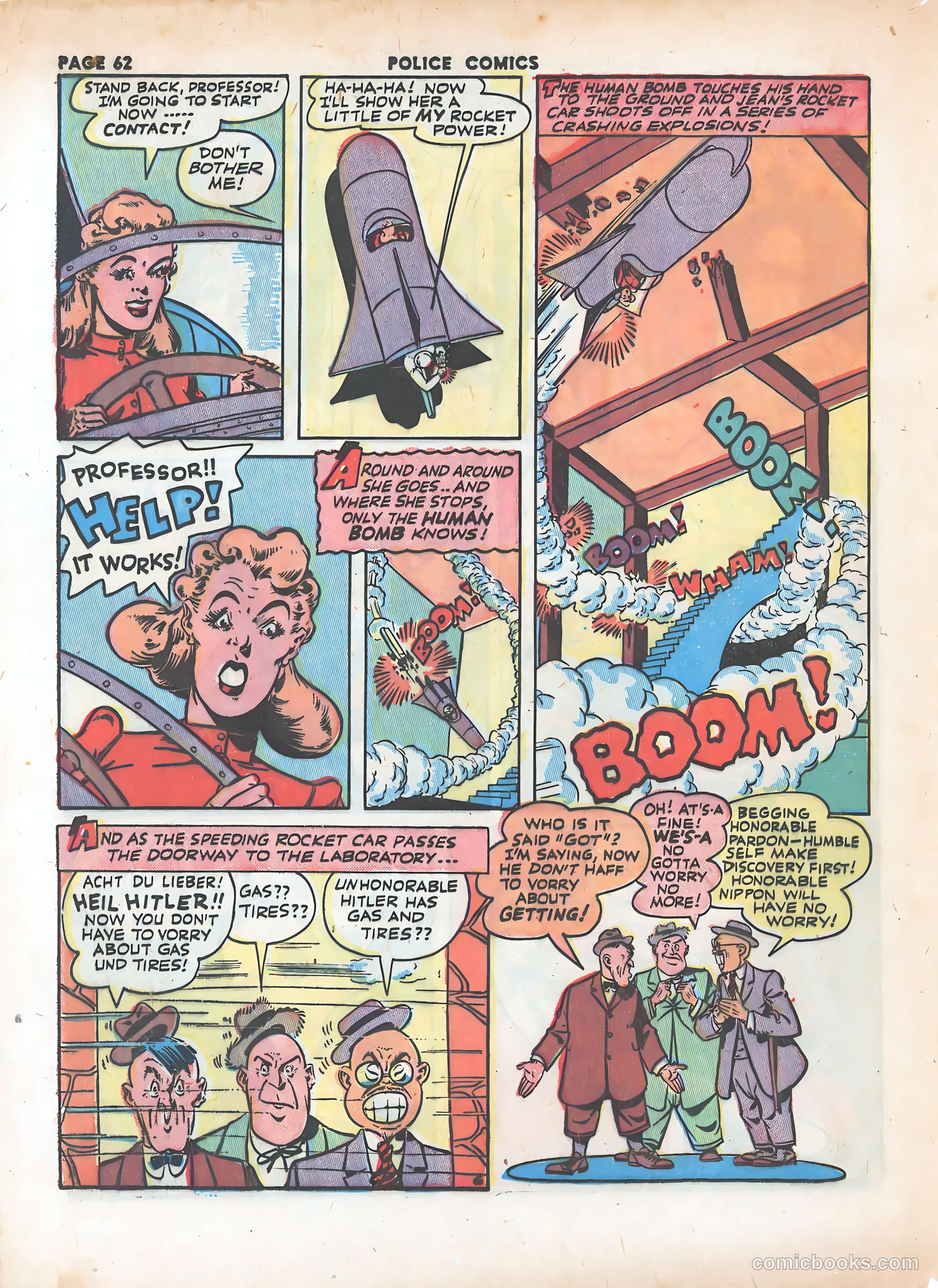 Police Comics #18 (1943) — page 64 of 68