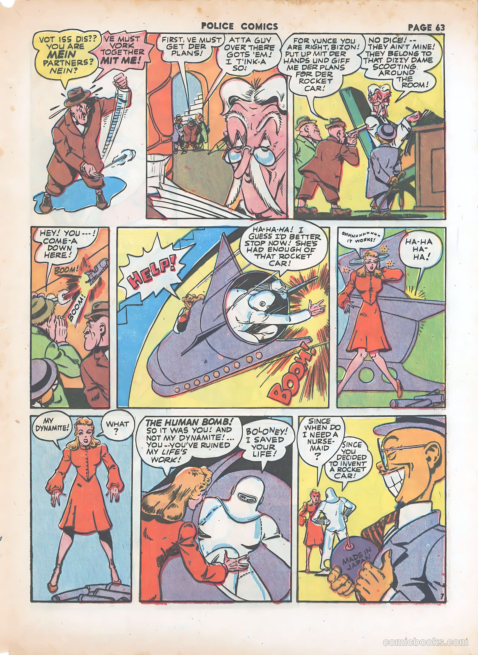 Police Comics #18 (1943) — page 65 of 68