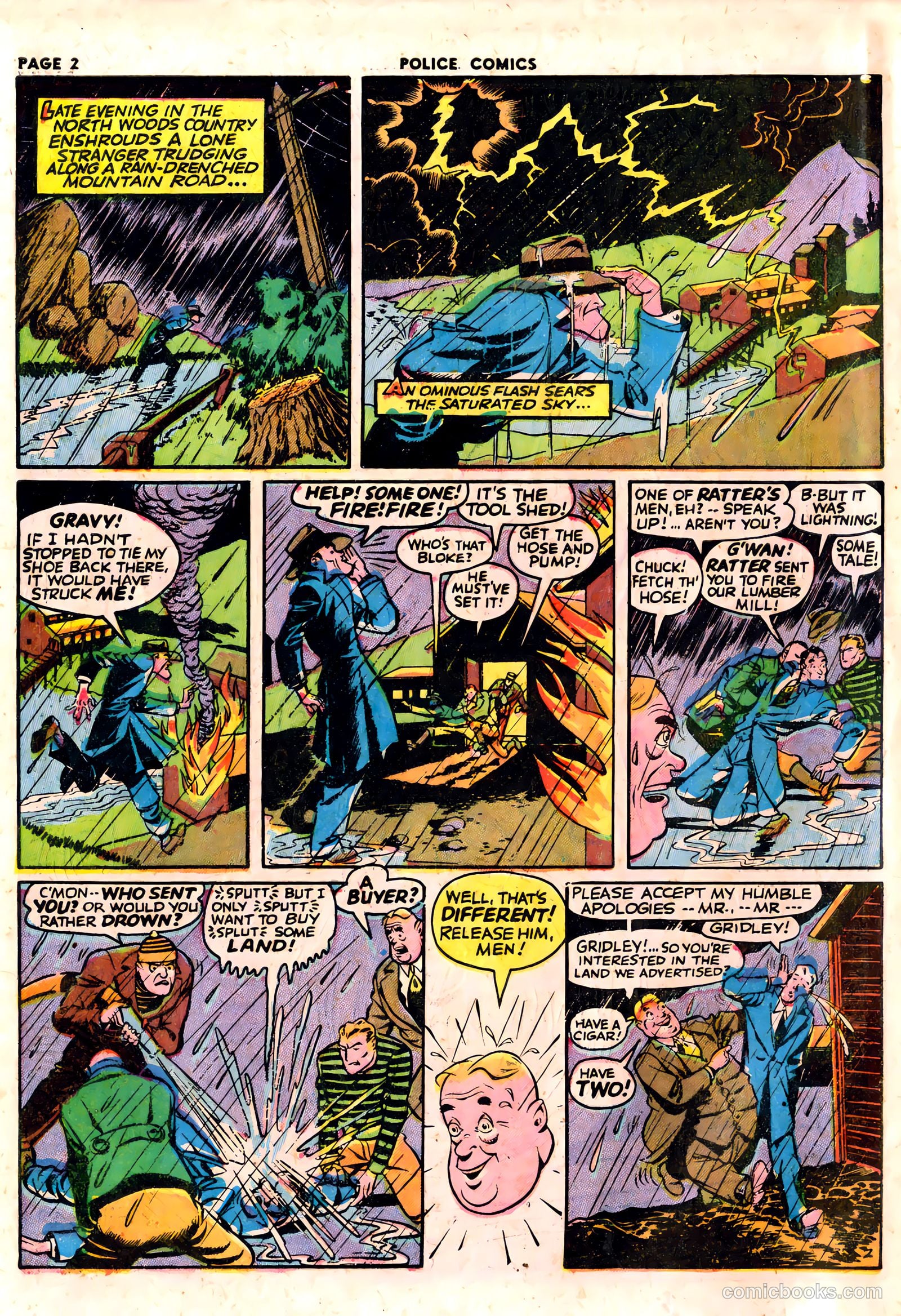 Police Comics #19 (1943) — page 4 of 68