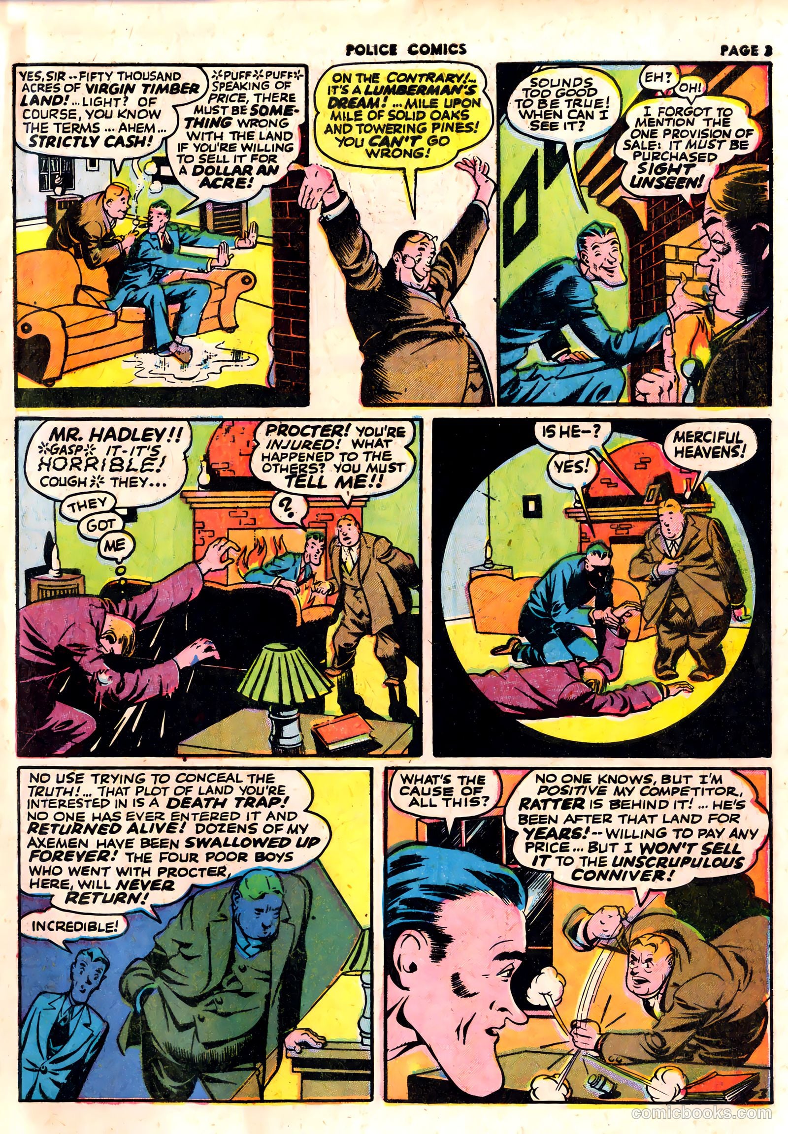 Police Comics #19 (1943) — page 5 of 68