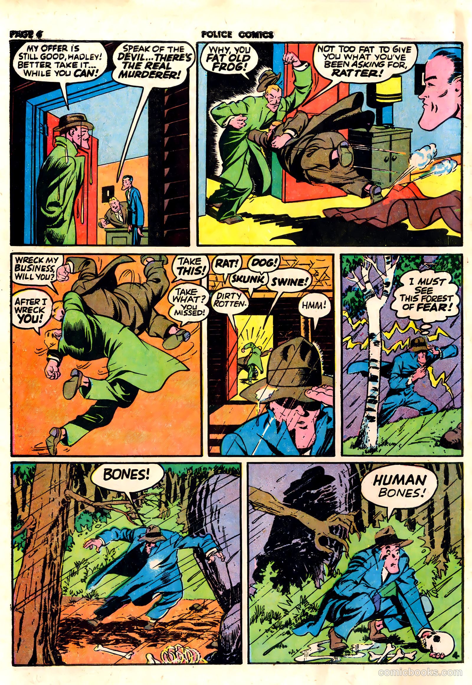 Police Comics #19 (1943) — page 6 of 68