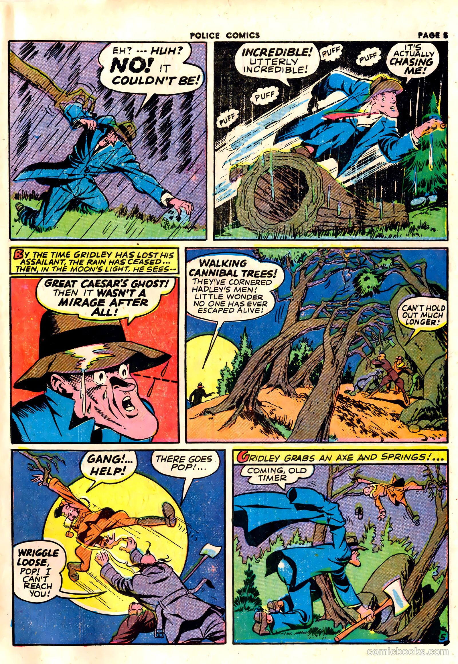 Police Comics #19 (1943) — page 7 of 68