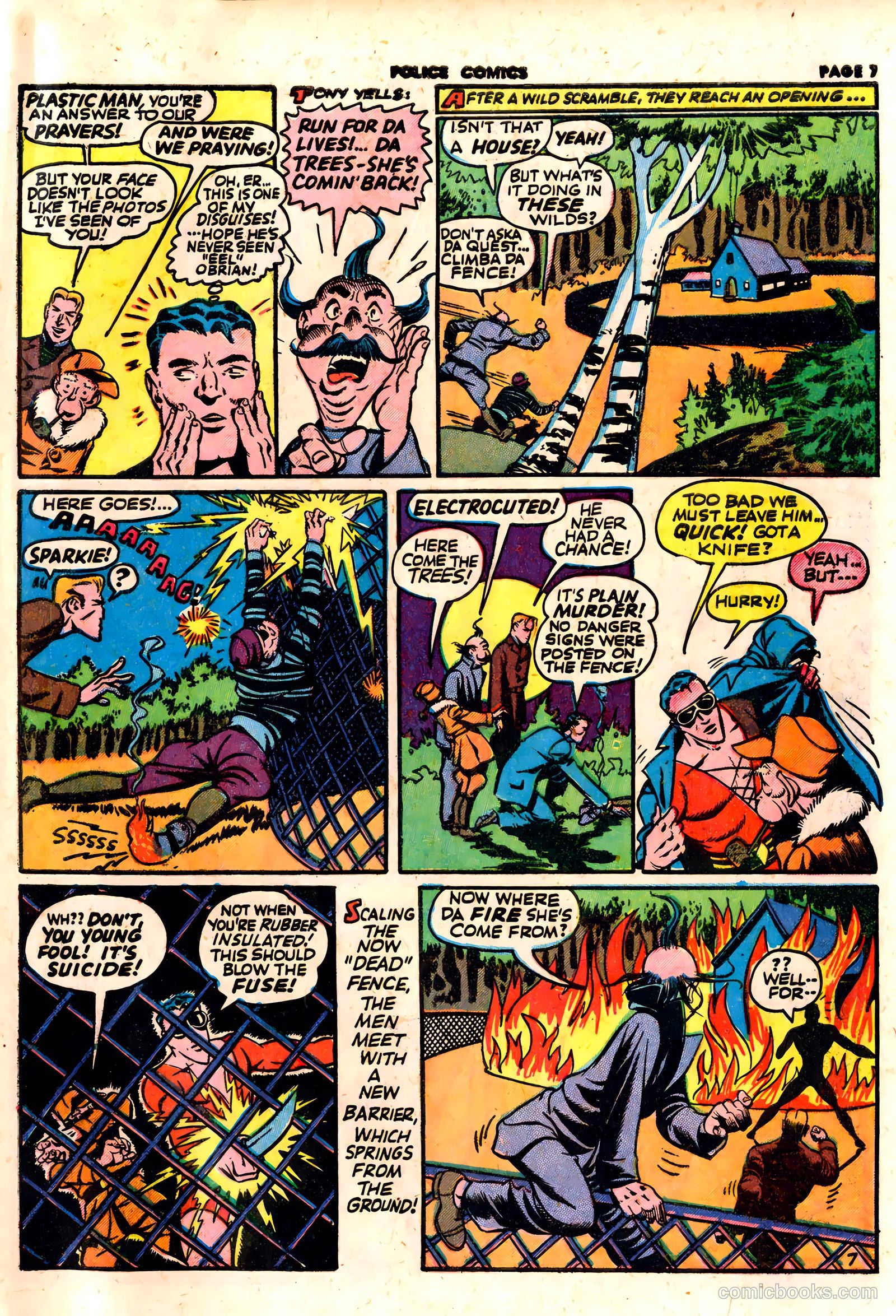 Police Comics #19 (1943) — page 9 of 68