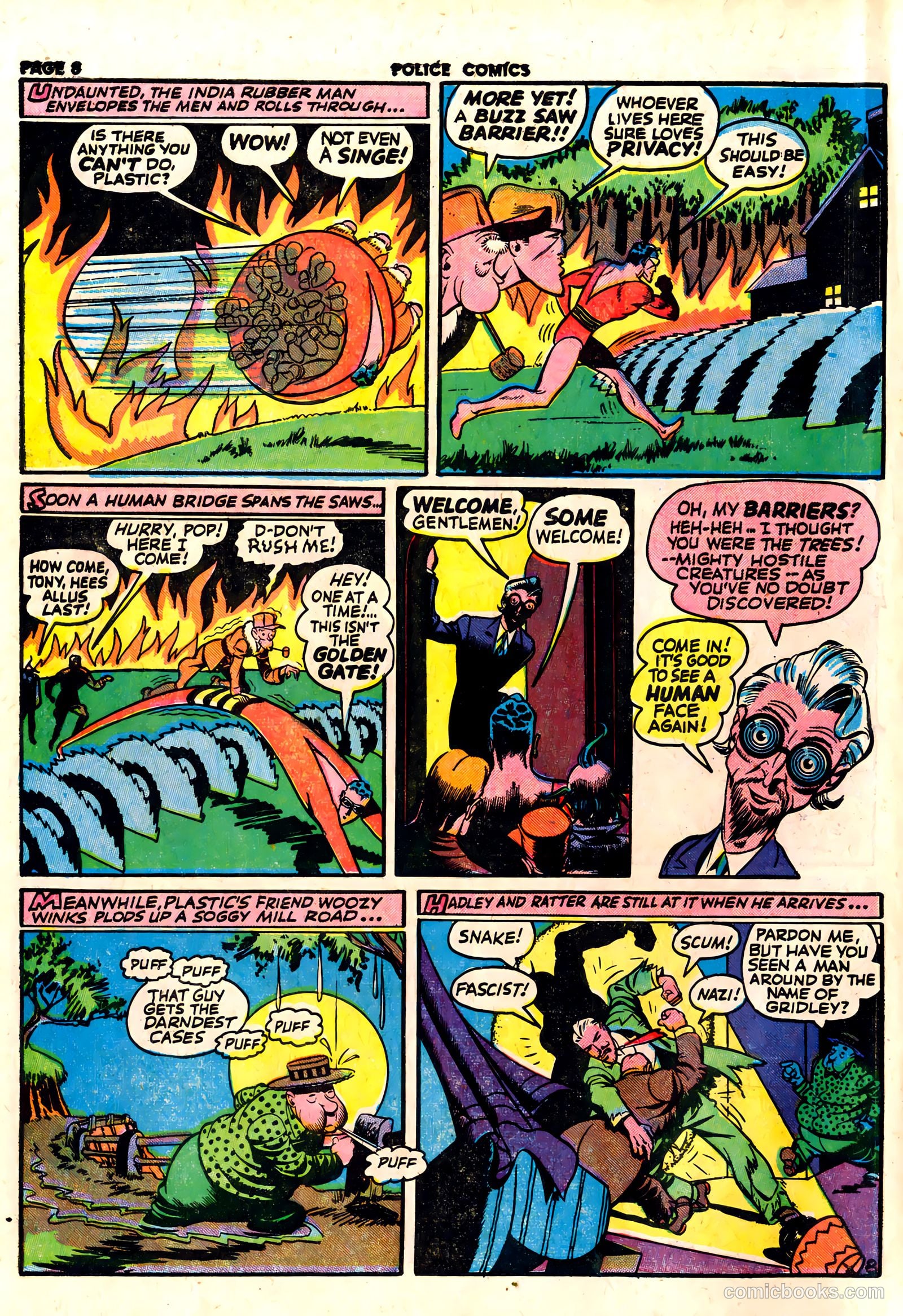 Police Comics #19 (1943) — page 10 of 68