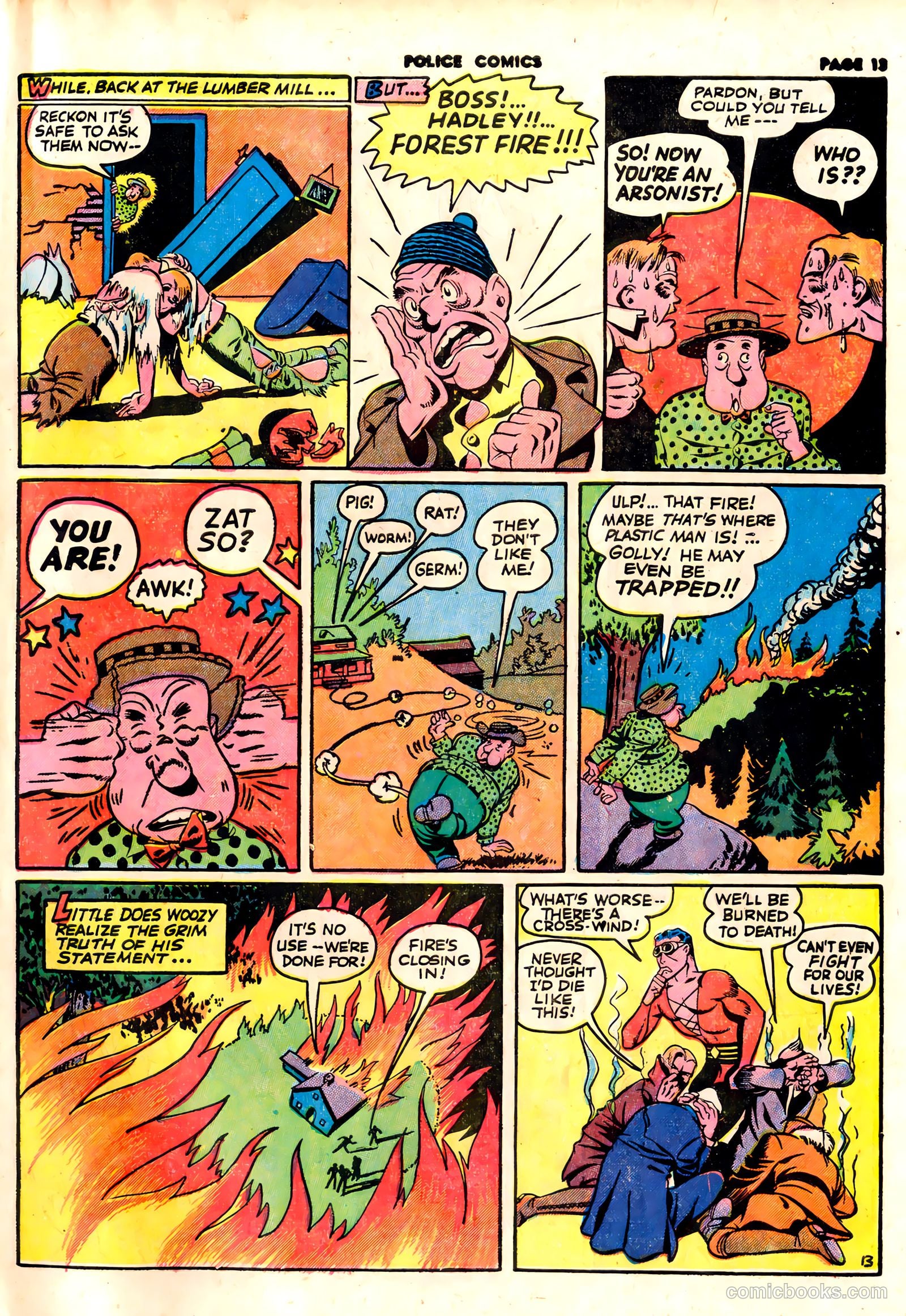 Police Comics #19 (1943) — page 15 of 68