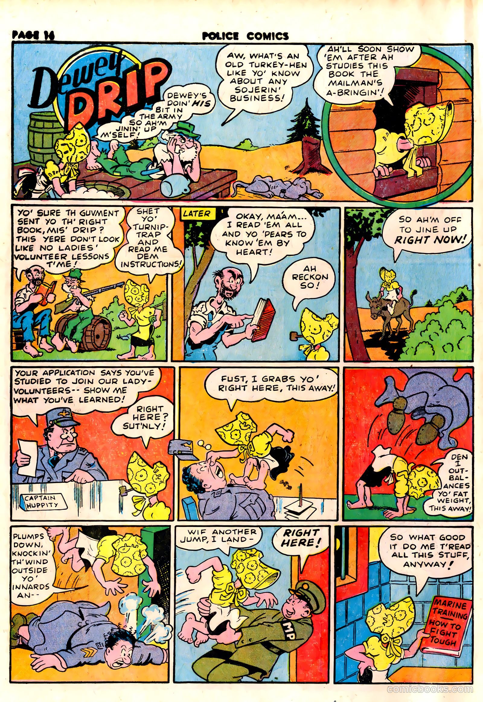 Police Comics #19 (1943) — page 18 of 68