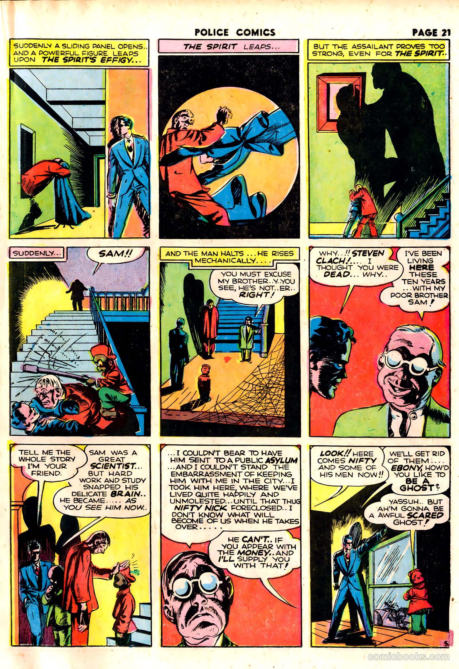 Police Comics #19 (1943) — page 23 of 68