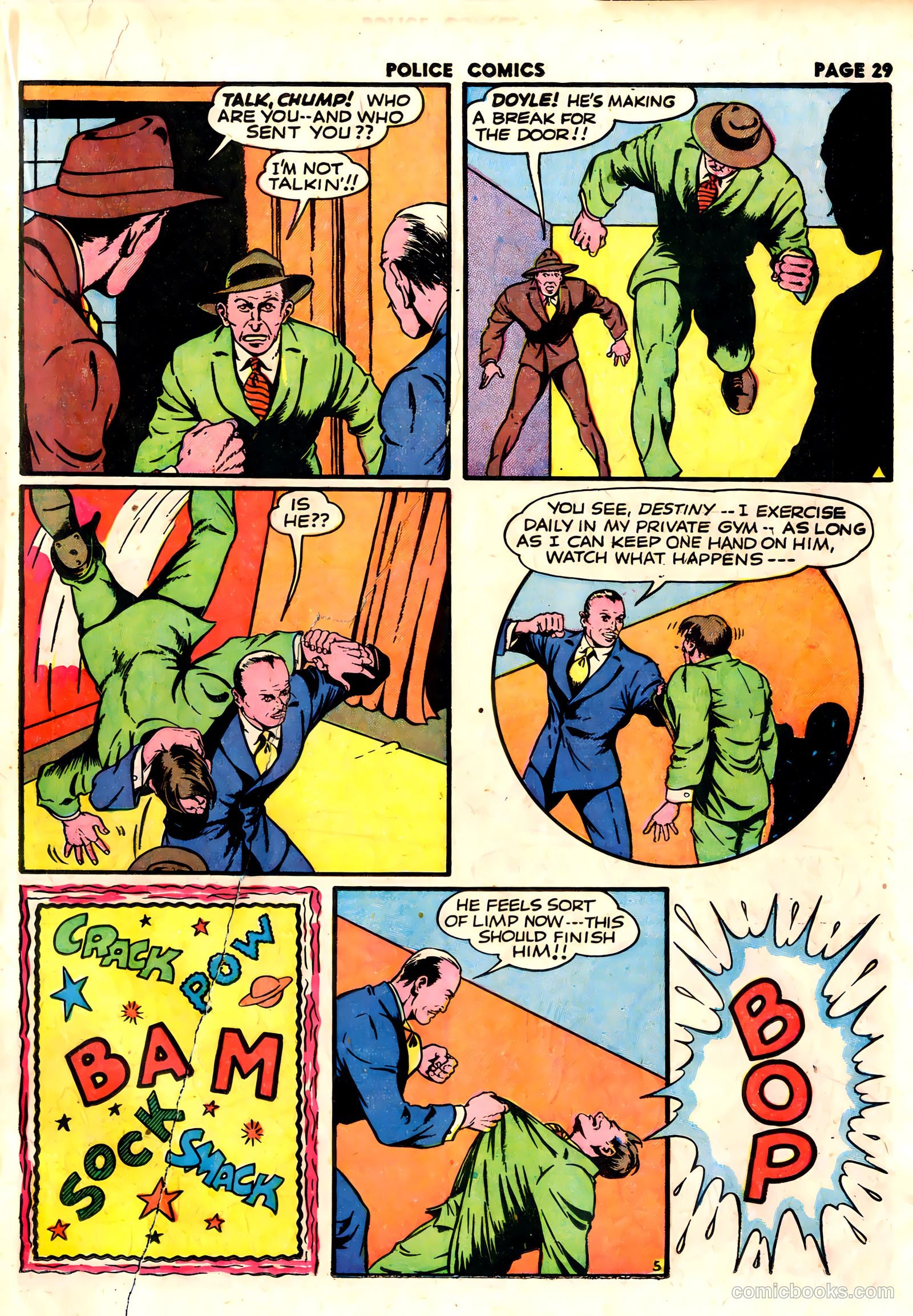 Police Comics #19 (1943) — page 31 of 68