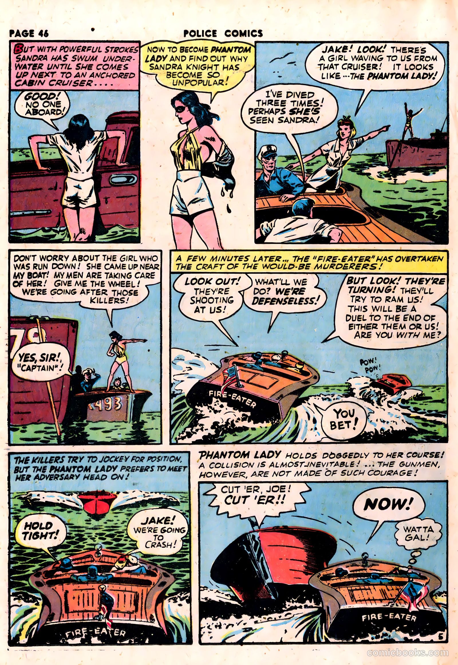 Police Comics #19 (1943) — page 48 of 68