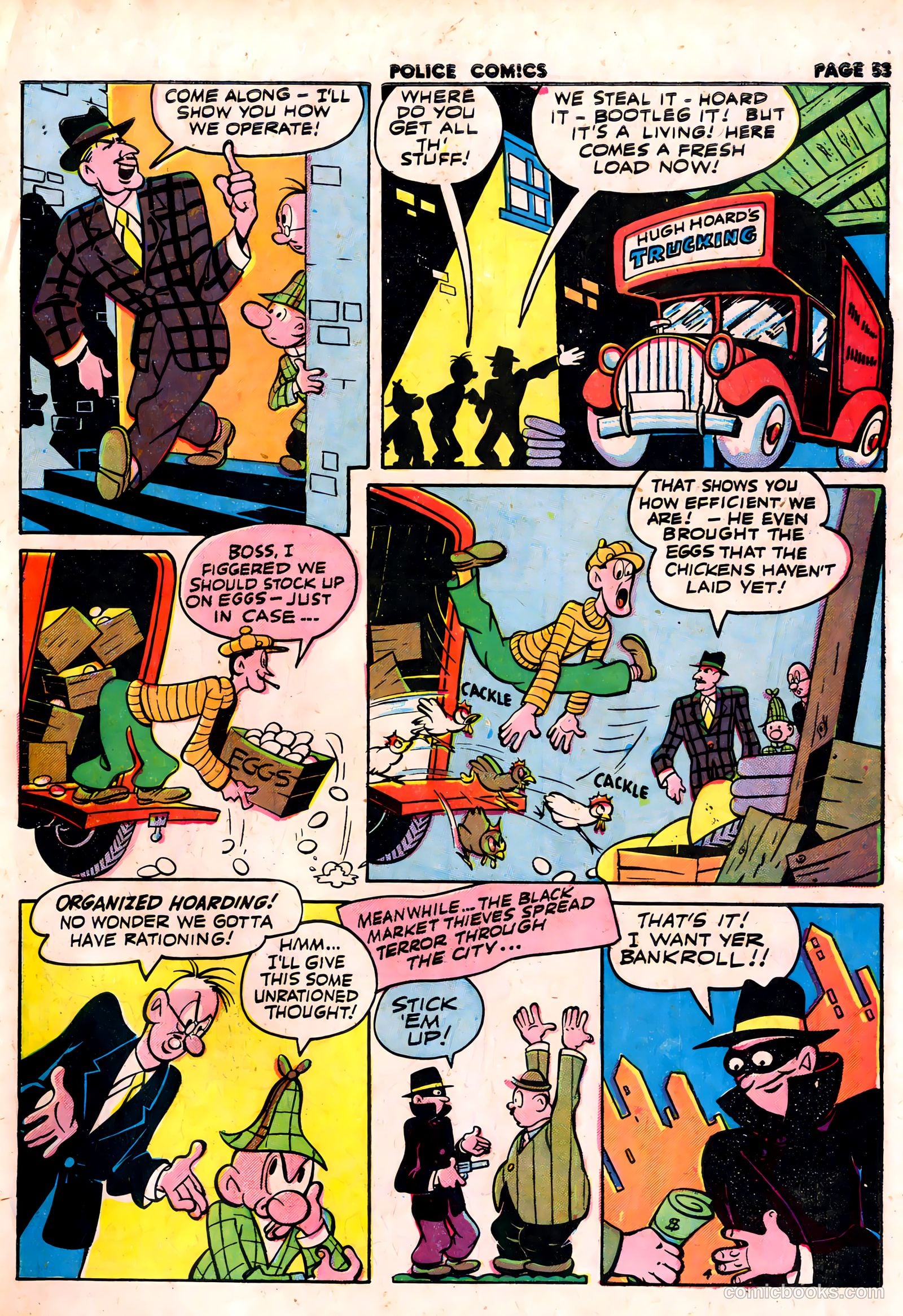 Police Comics #19 (1943) — page 55 of 68
