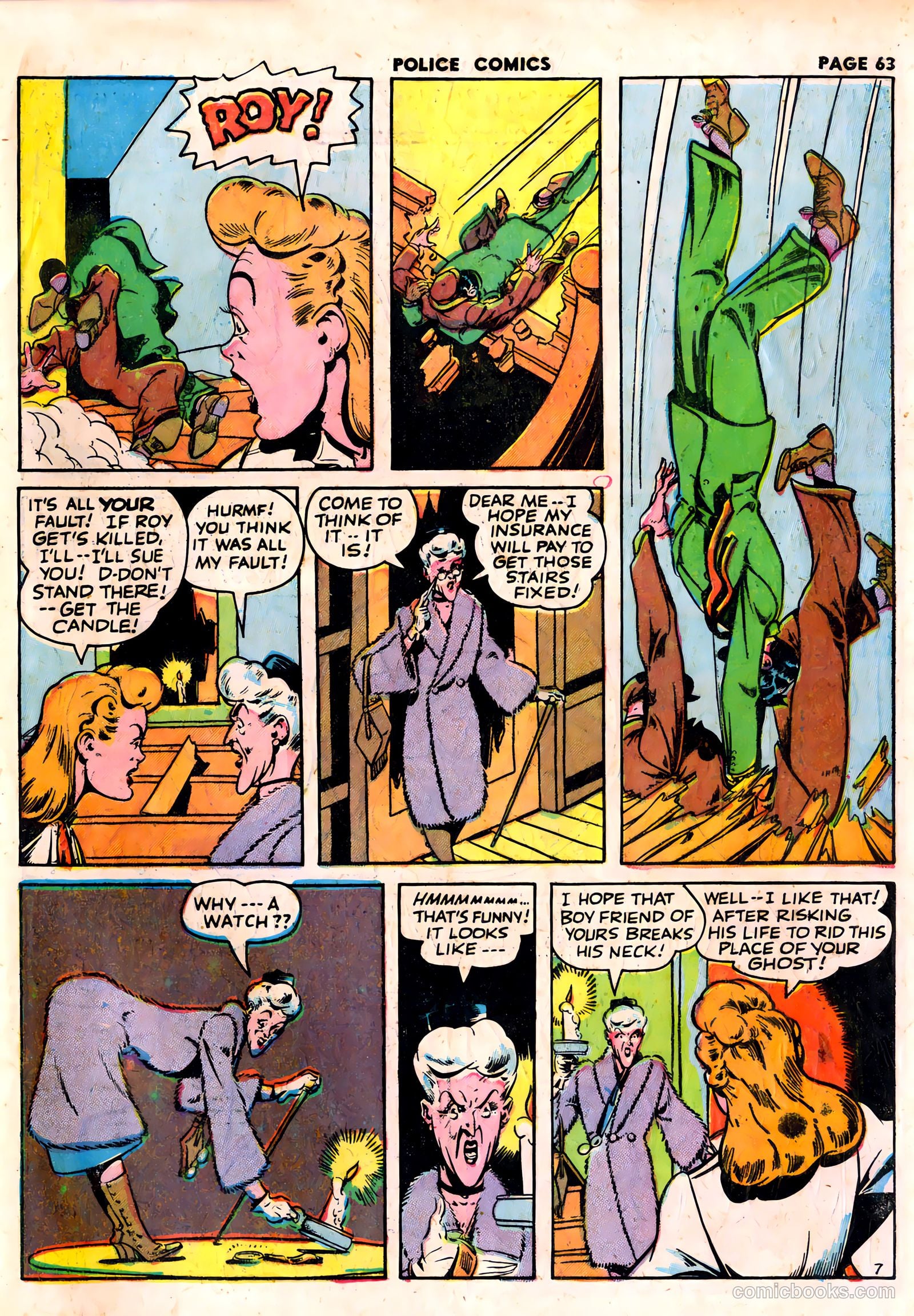 Police Comics #19 (1943) — page 65 of 68
