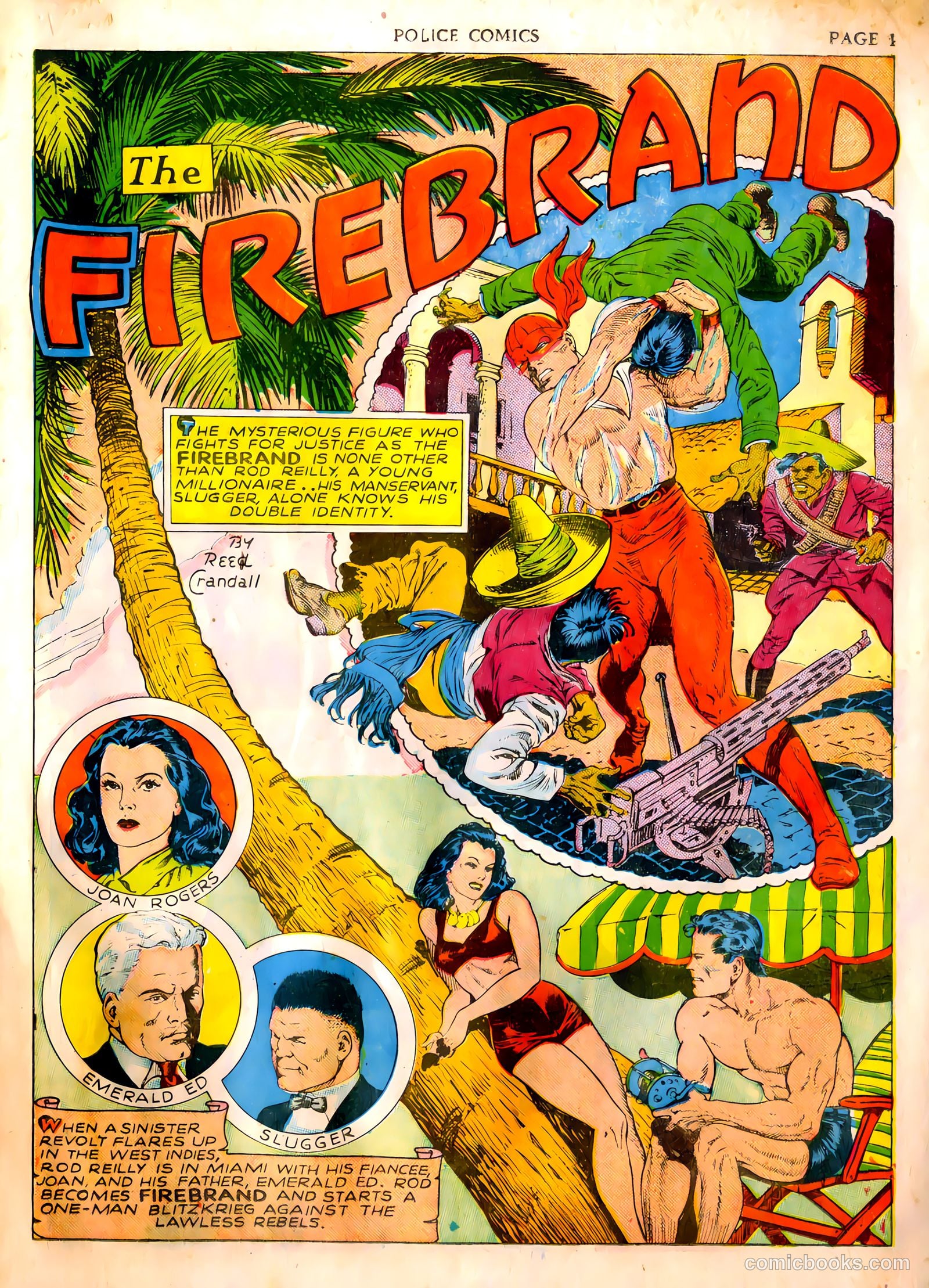 Police Comics #2 (1941) — page 3 of 68