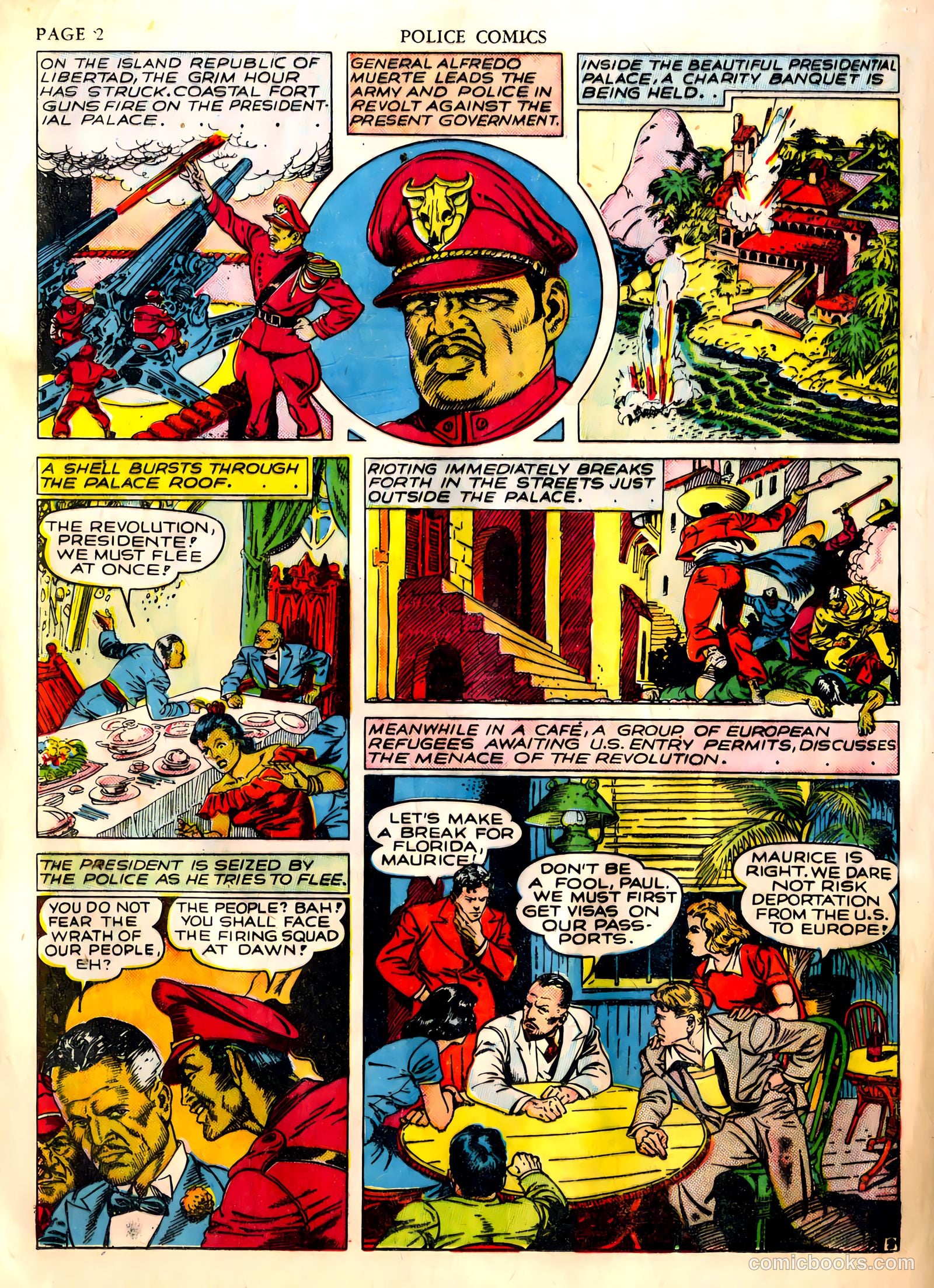 Police Comics #2 (1941) — page 4 of 68