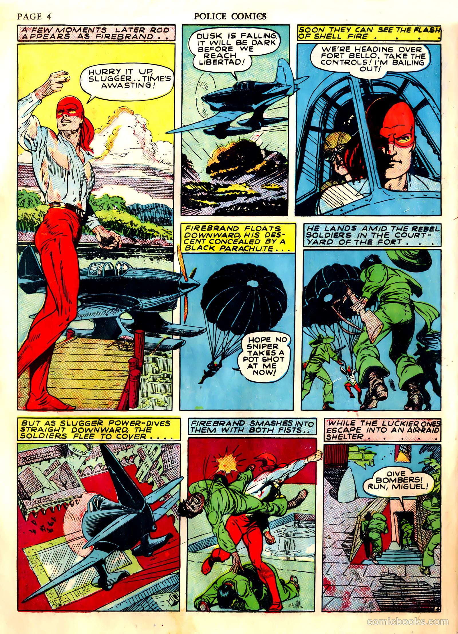 Police Comics #2 (1941) — page 6 of 68