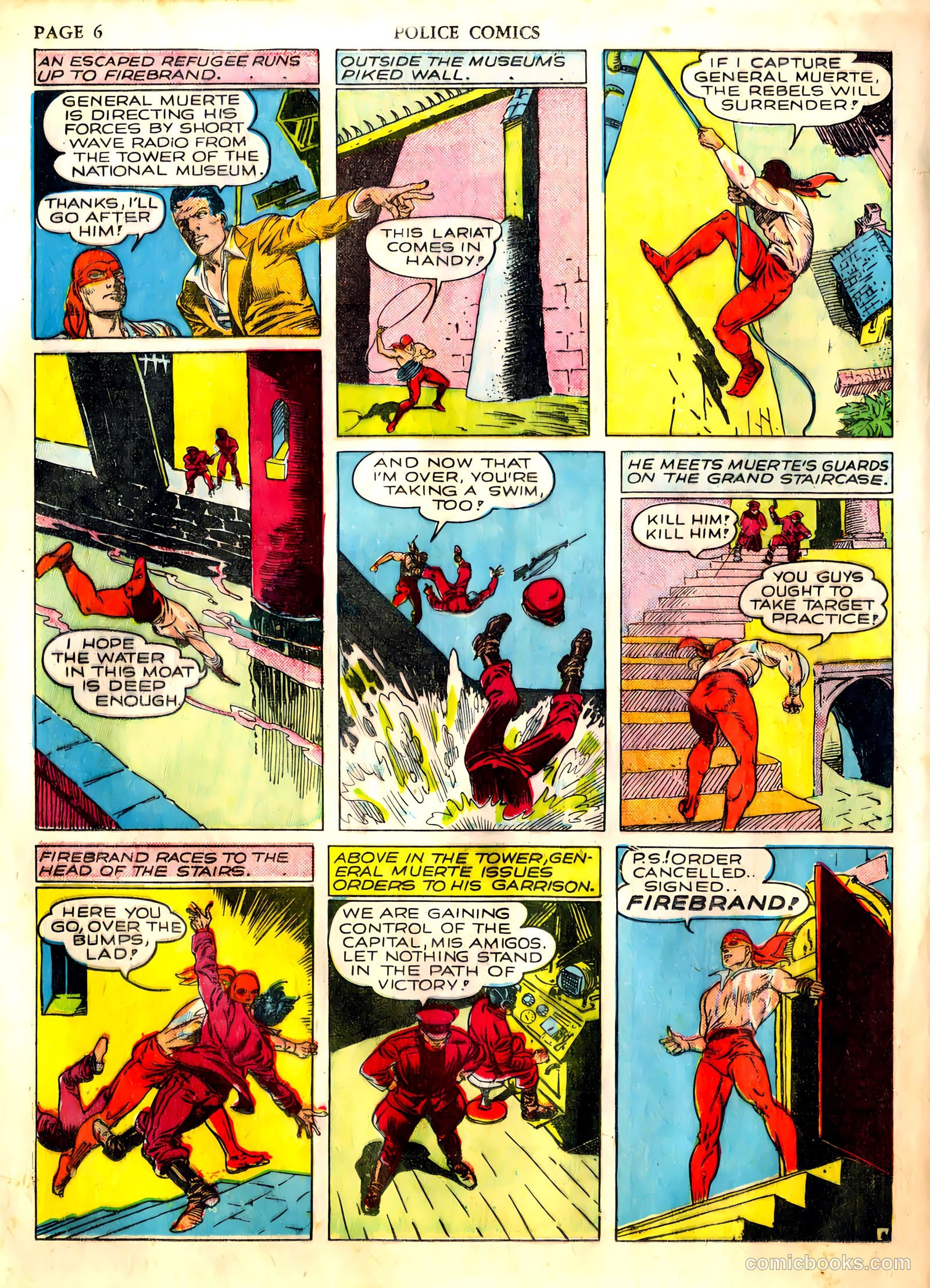 Police Comics #2 (1941) — page 8 of 68