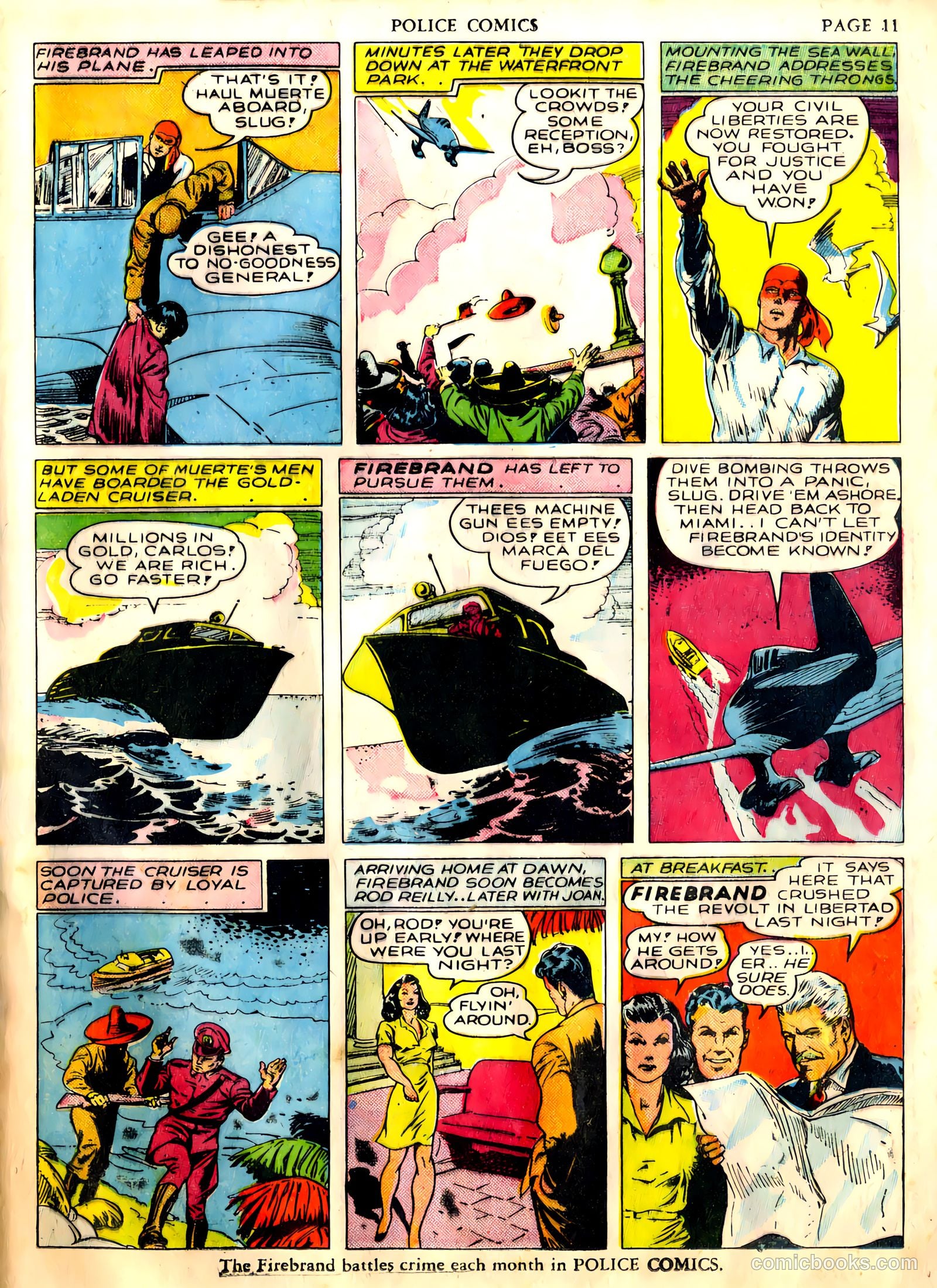 Police Comics #2 (1941) — page 13 of 68