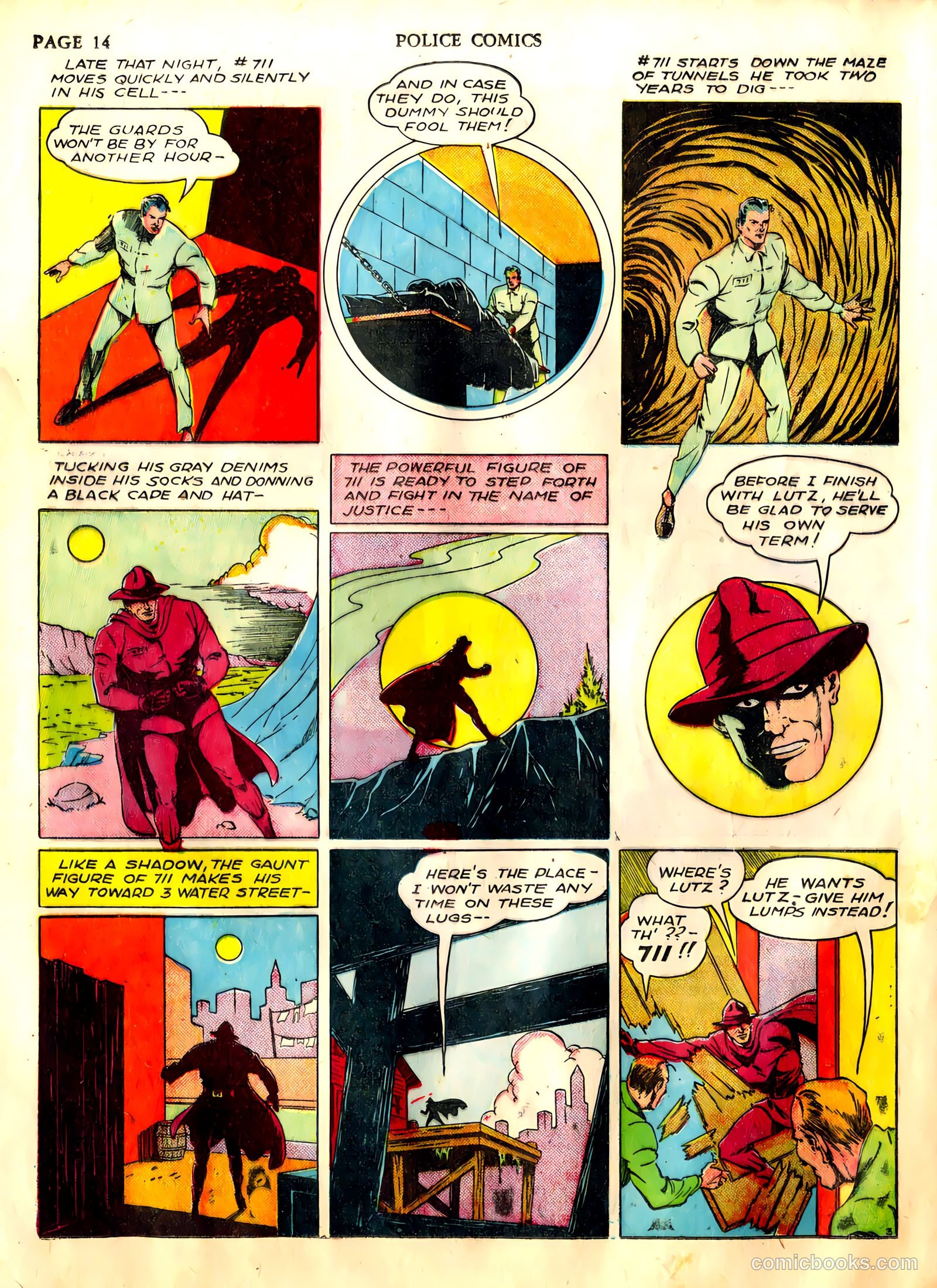 Police Comics #2 (1941) — page 16 of 68