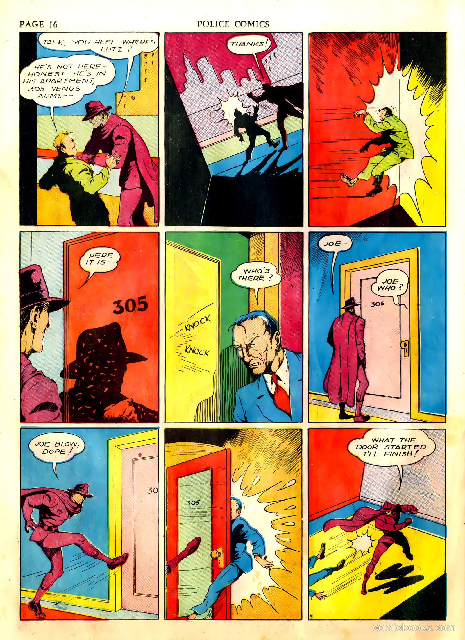 Police Comics #2 (1941) — page 18 of 68
