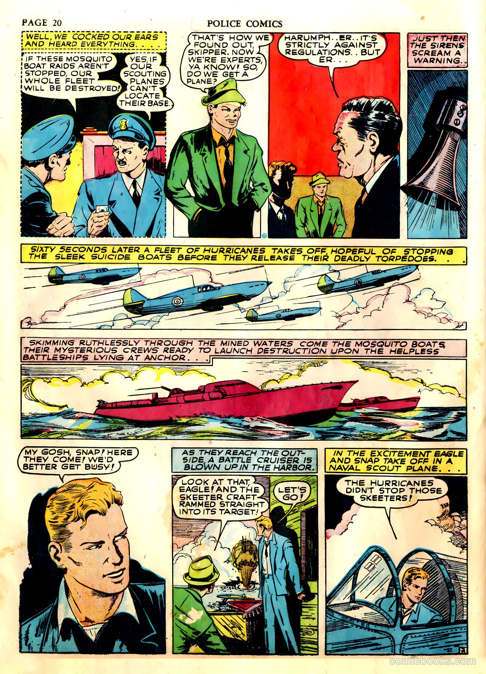 Police Comics #2 (1941) — page 22 of 68