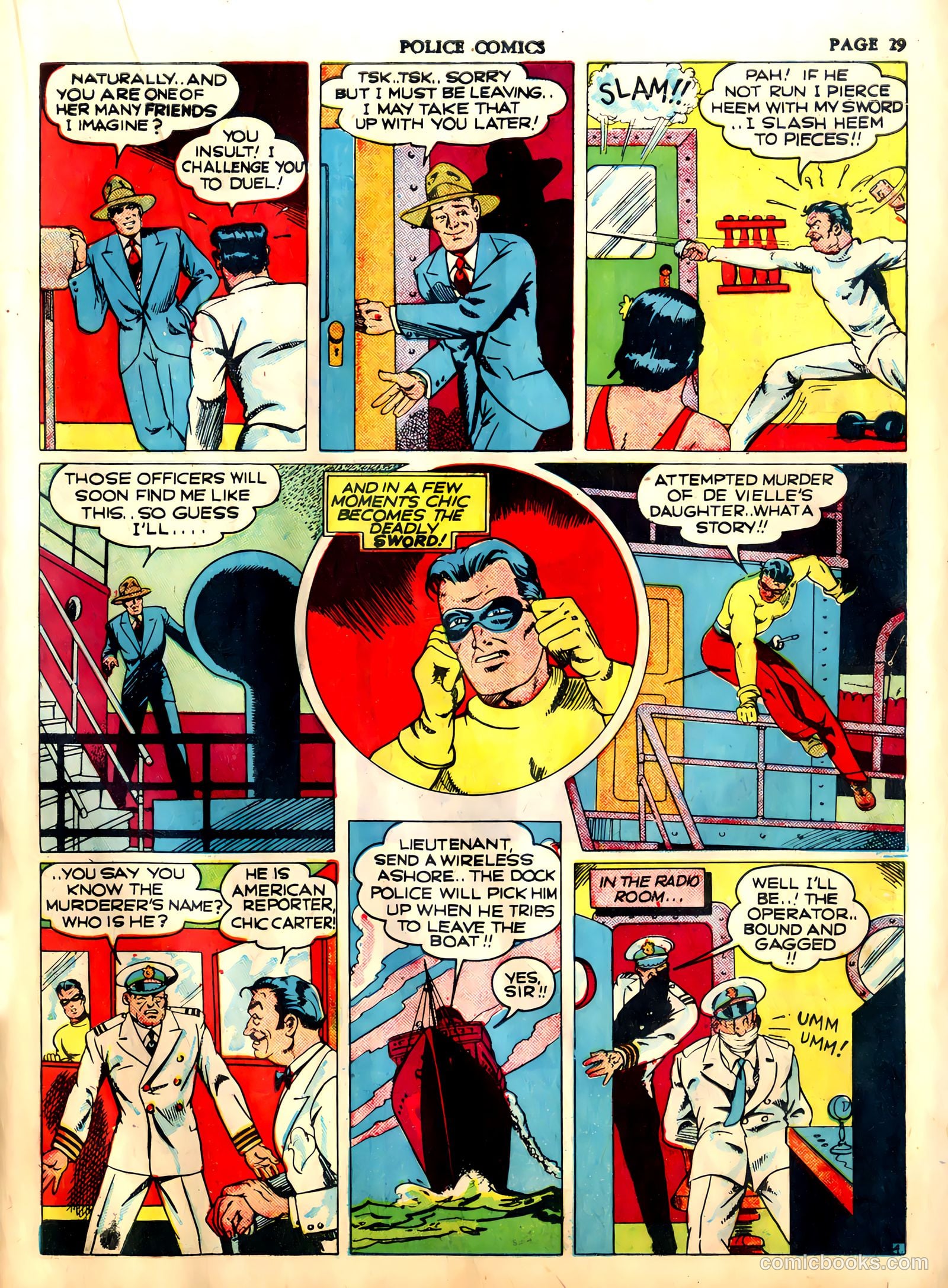 Police Comics #2 (1941) — page 31 of 68
