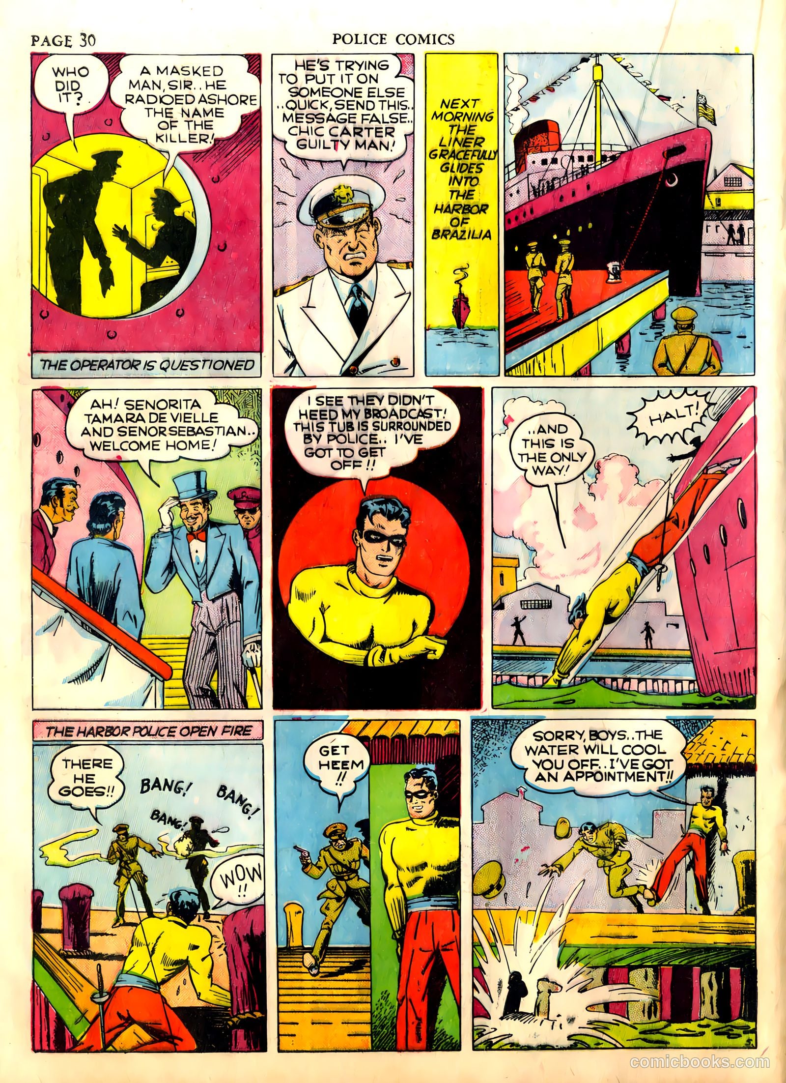 Police Comics #2 (1941) — page 32 of 68