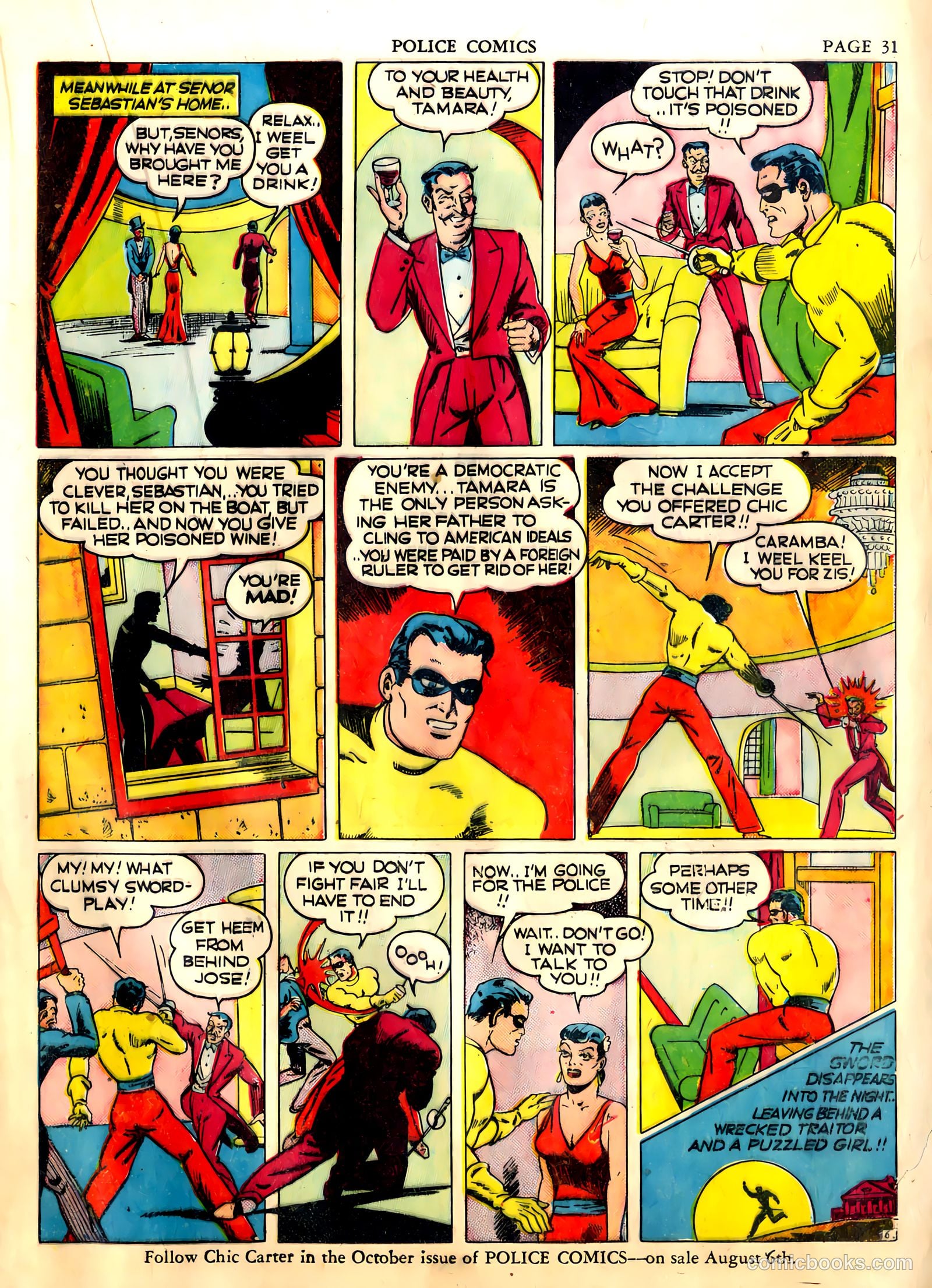 Police Comics #2 (1941) — page 33 of 68