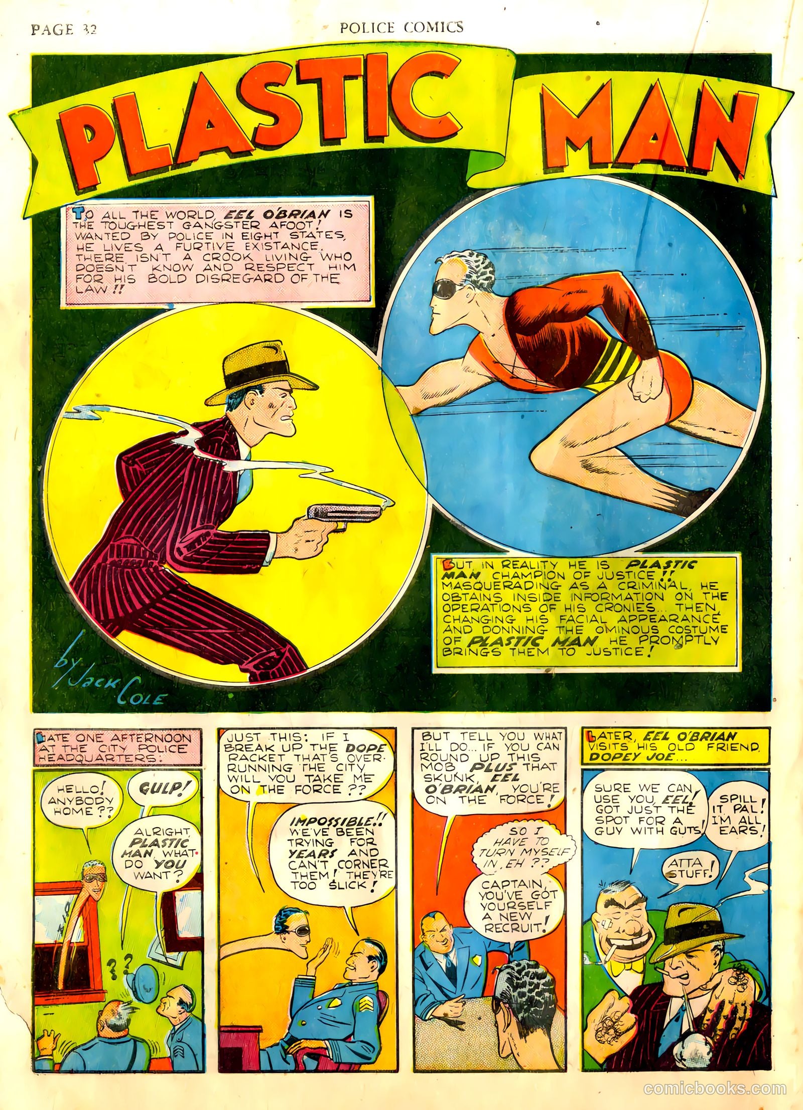 Police Comics #2 (1941) — page 34 of 68