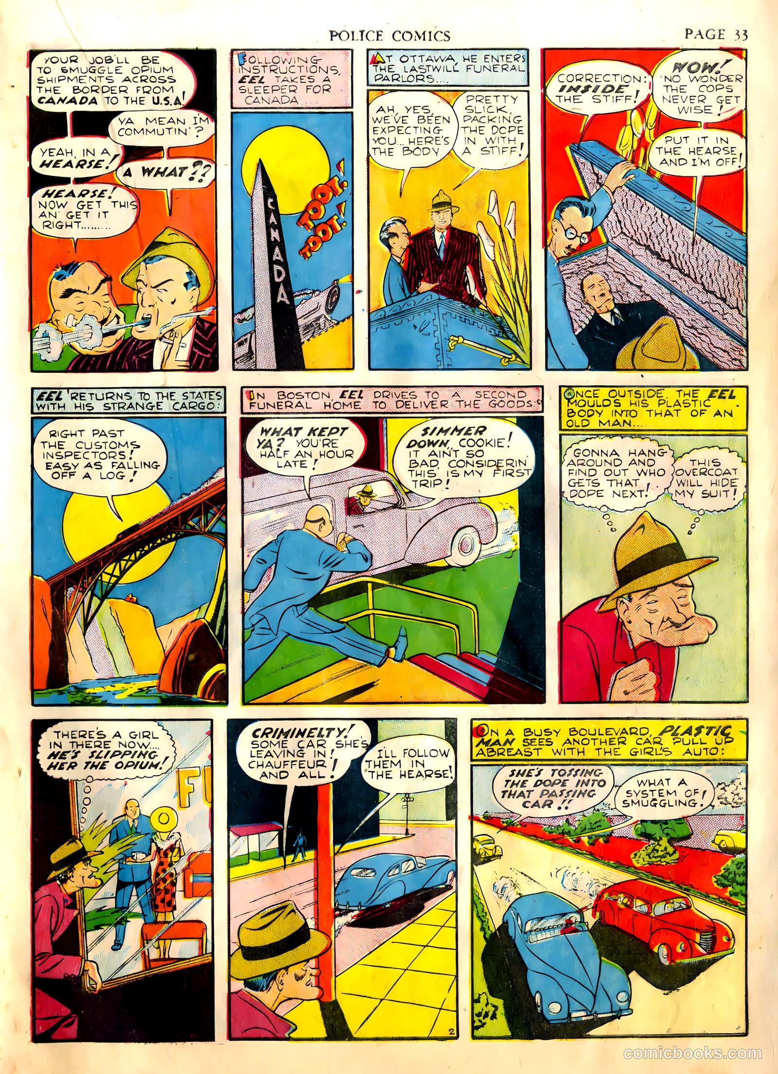 Police Comics #2 (1941) — page 35 of 68
