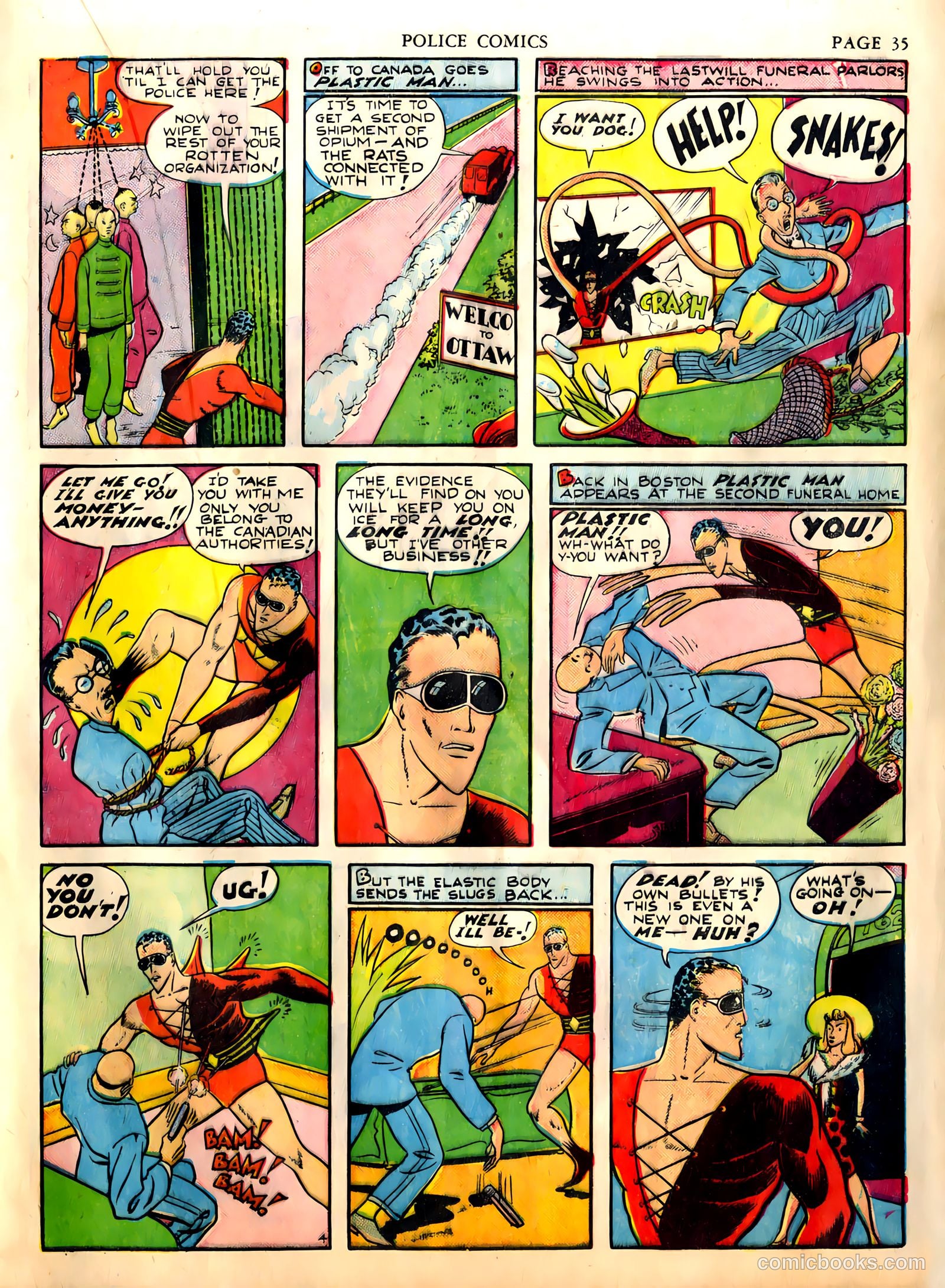 Police Comics #2 (1941) — page 37 of 68