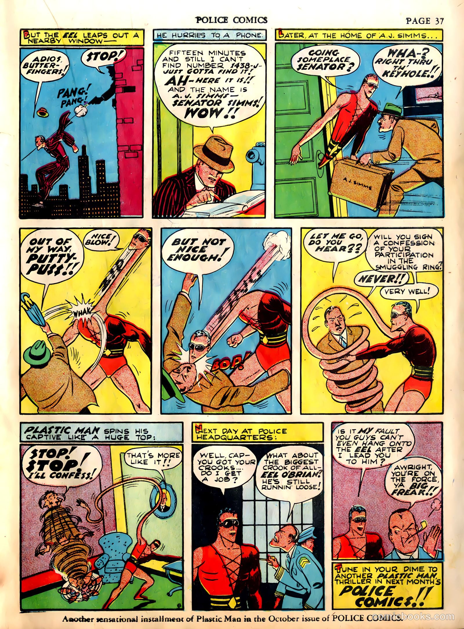 Police Comics #2 (1941) — page 39 of 68