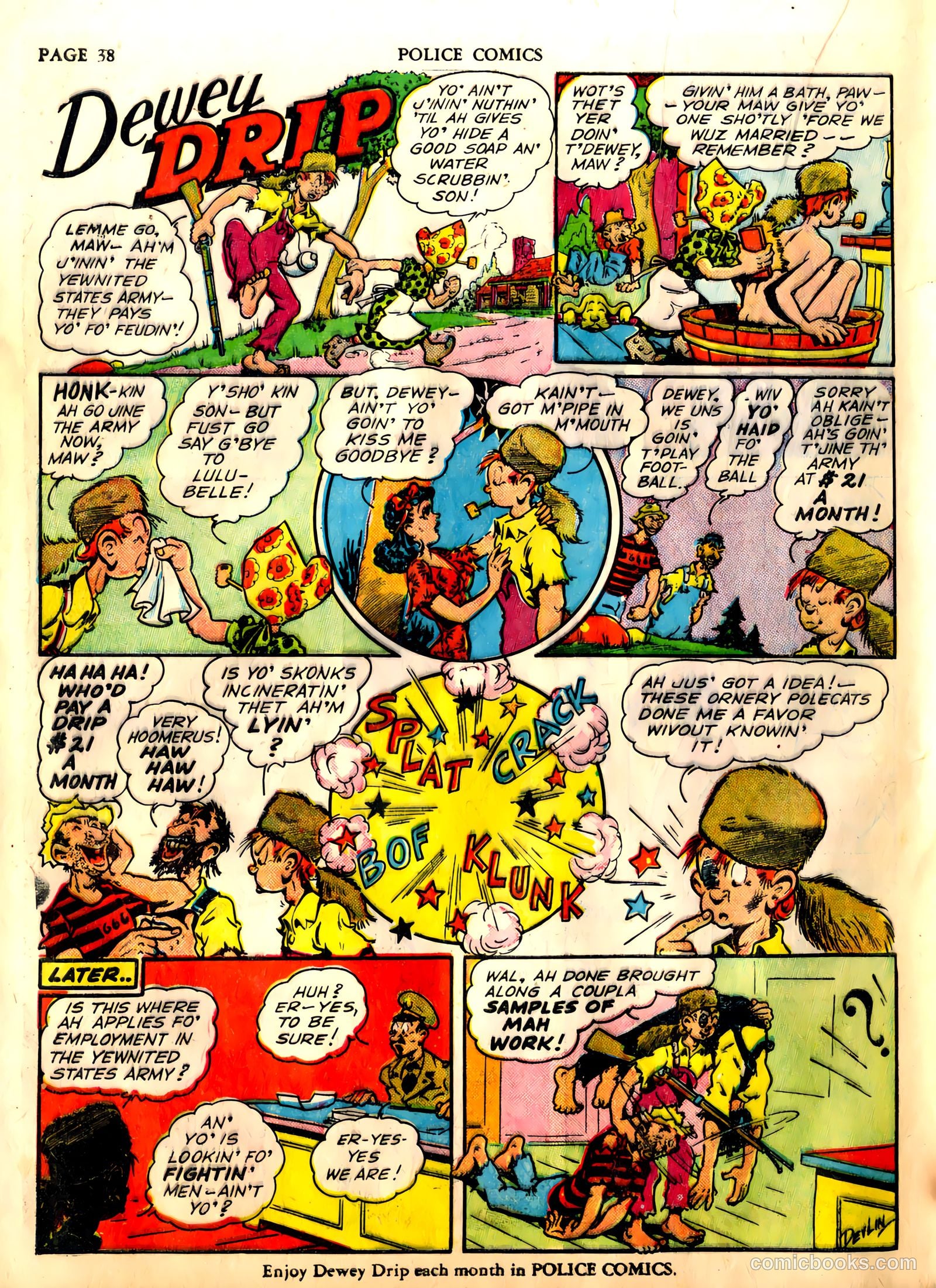 Police Comics #2 (1941) — page 40 of 68