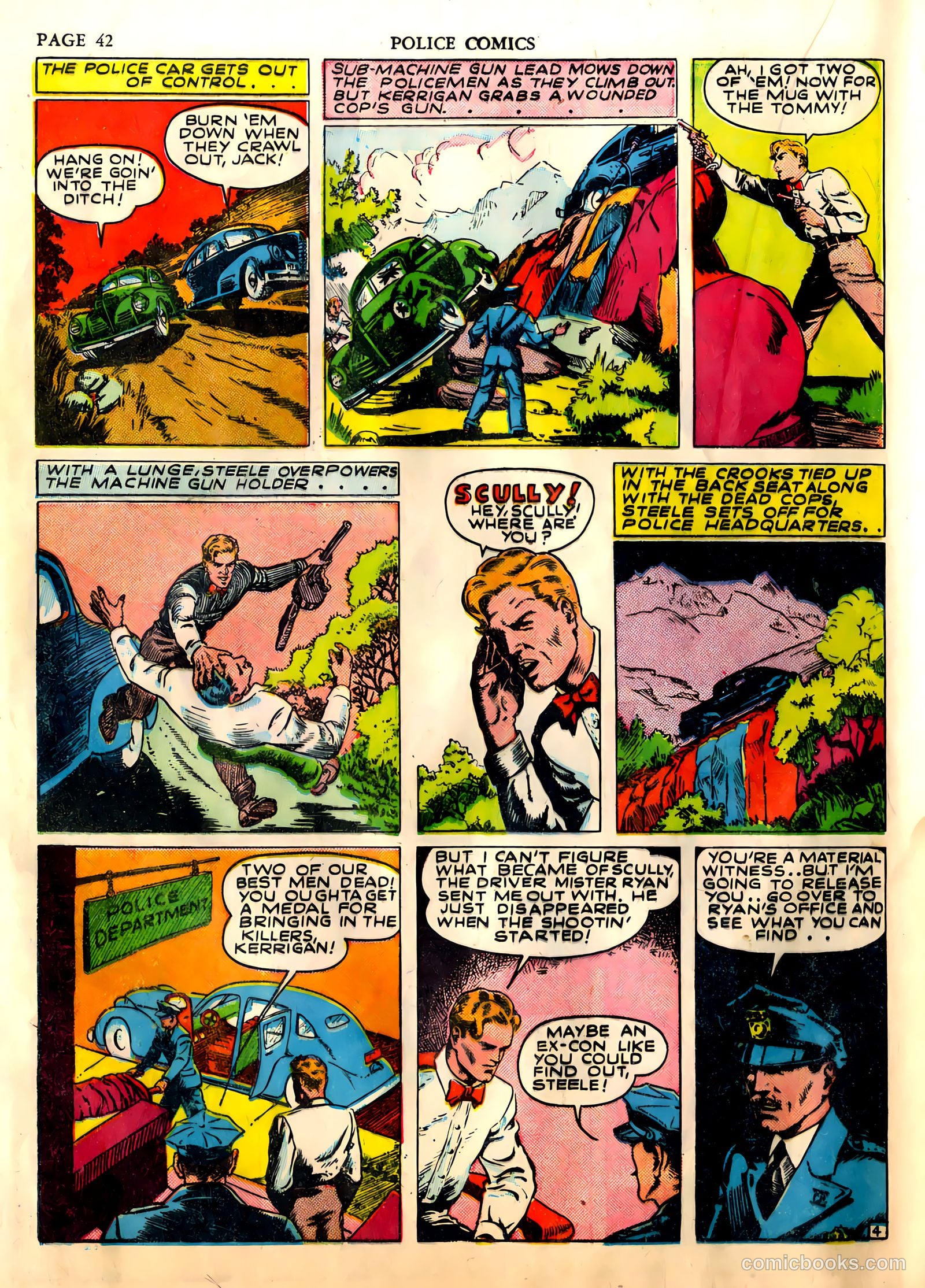 Police Comics #2 (1941) — page 44 of 68