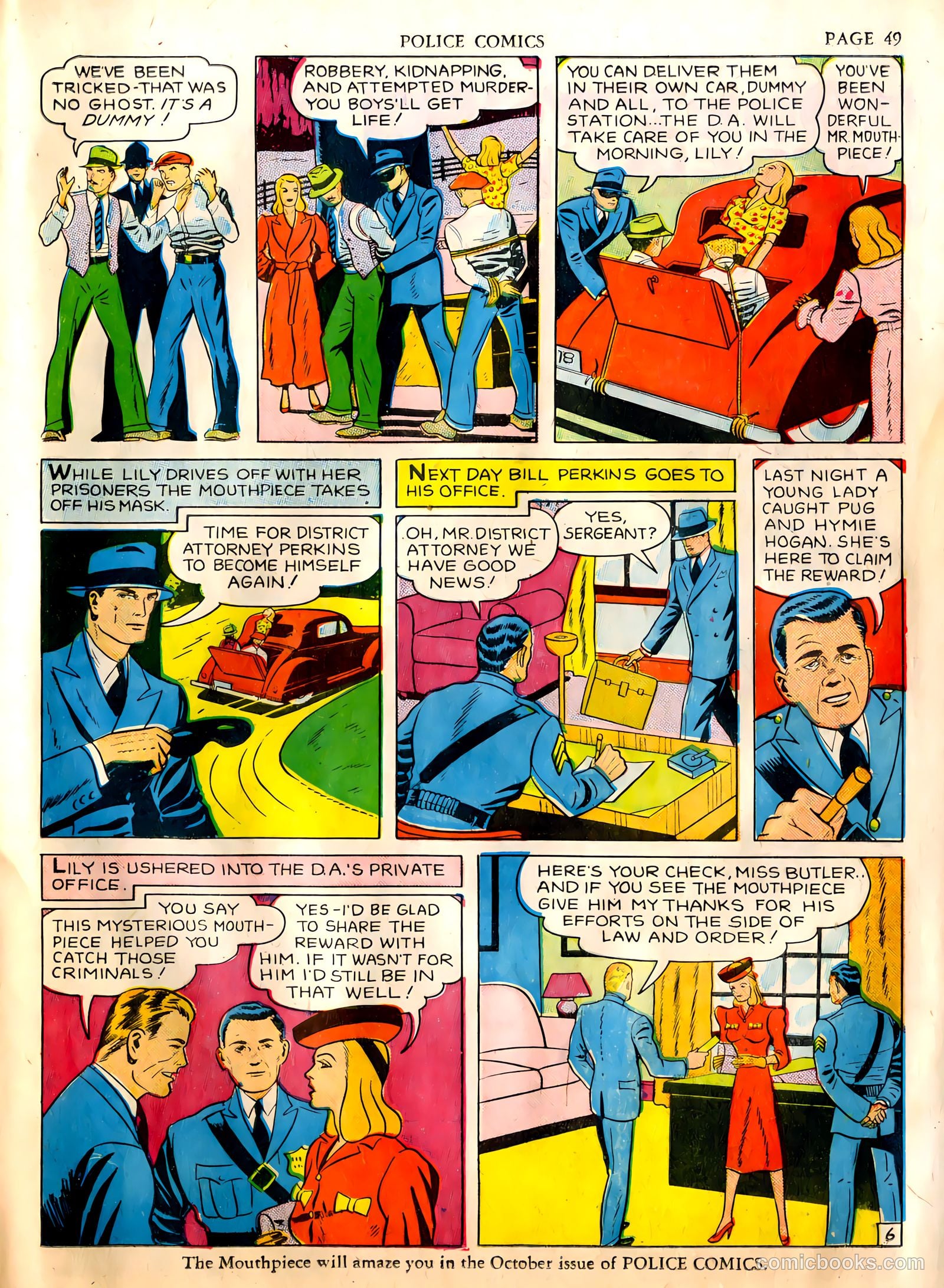 Police Comics #2 (1941) — page 51 of 68