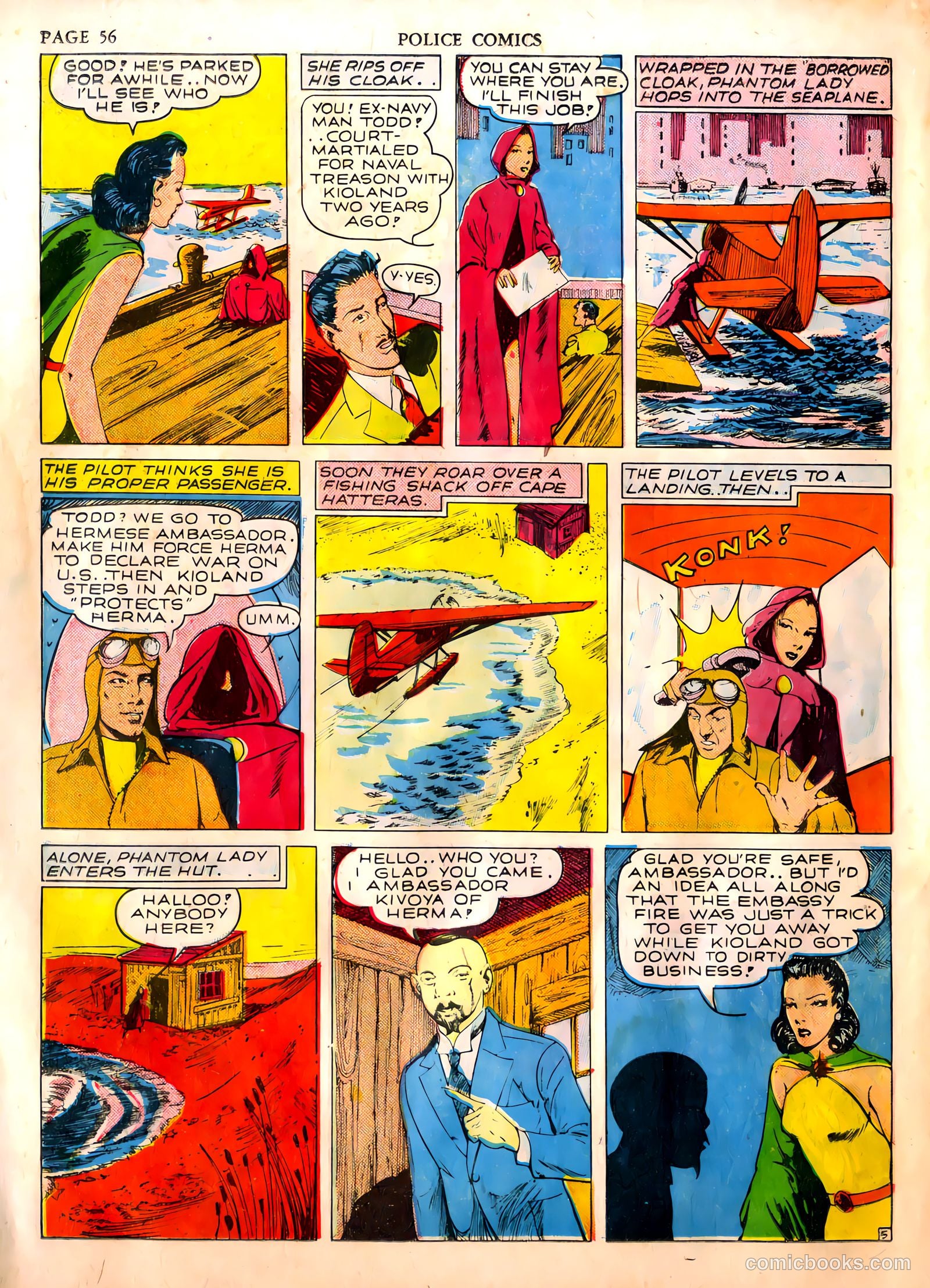 Police Comics #2 (1941) — page 58 of 68