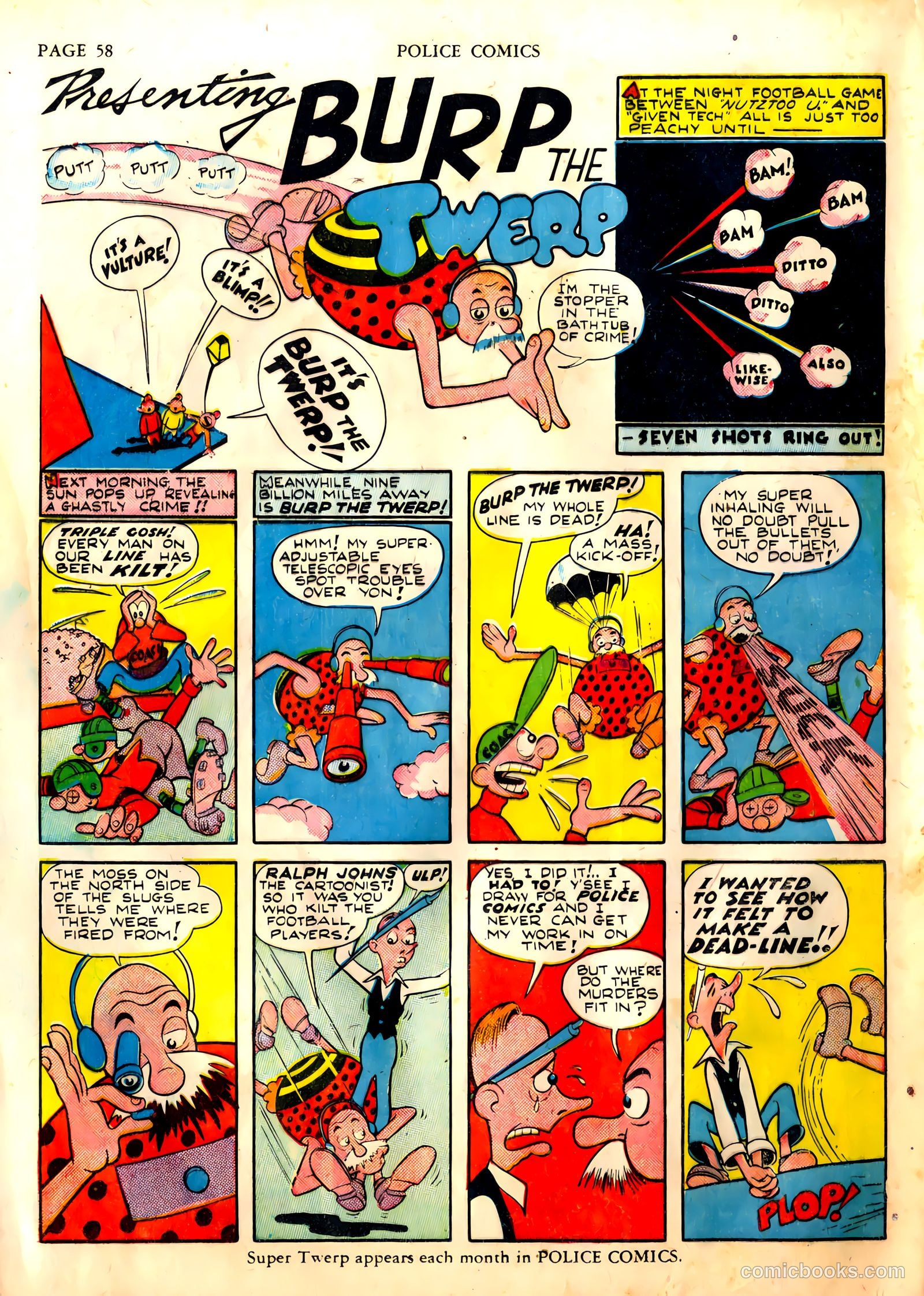 Police Comics #2 (1941) — page 60 of 68